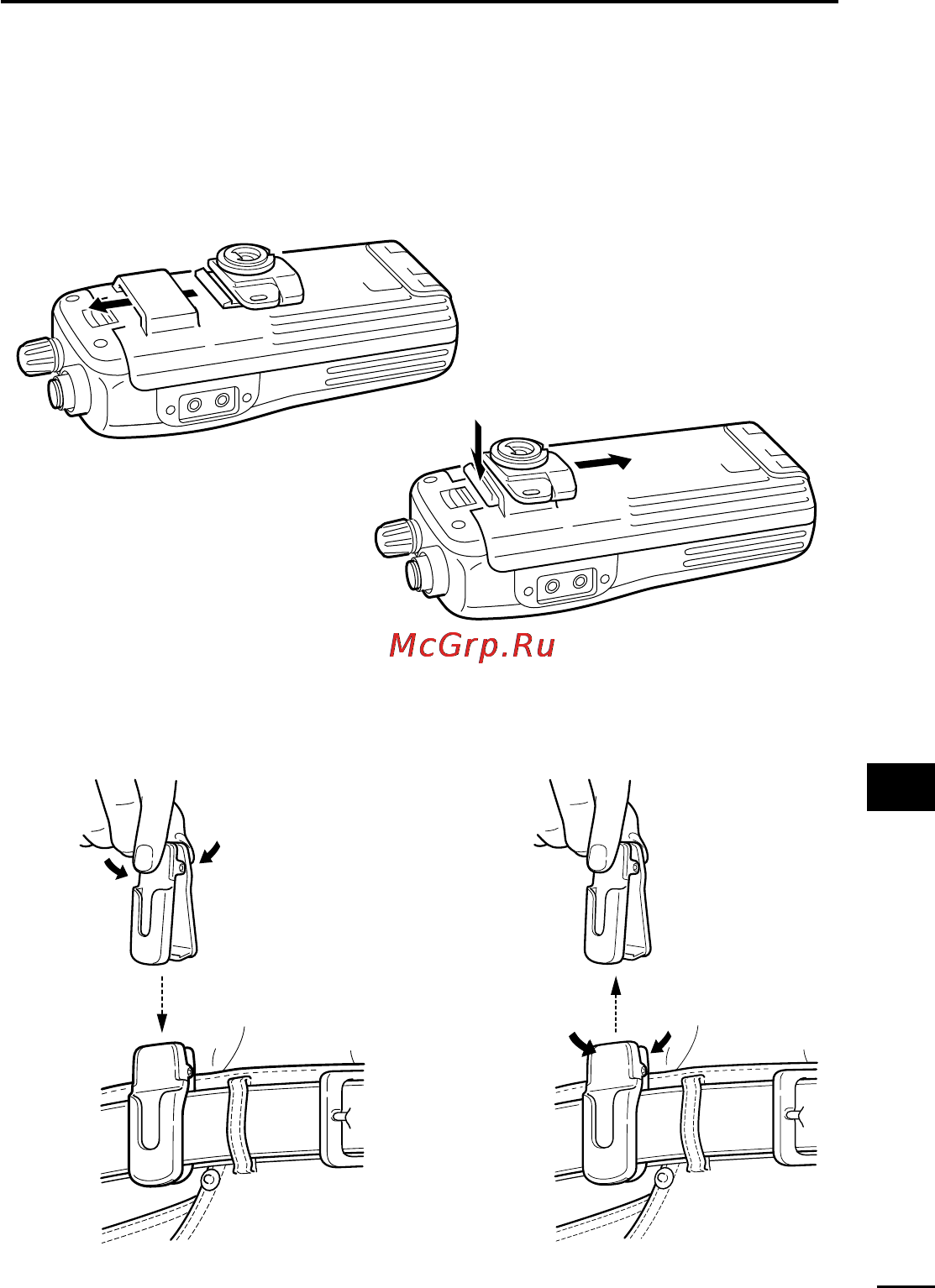 Icom IC-V8 [75/80] I optional mb 87 installation