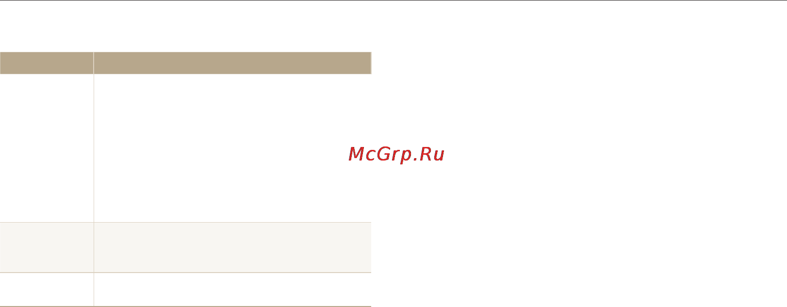 Samsung ES90 Red [82/106] Меню настроек камеры