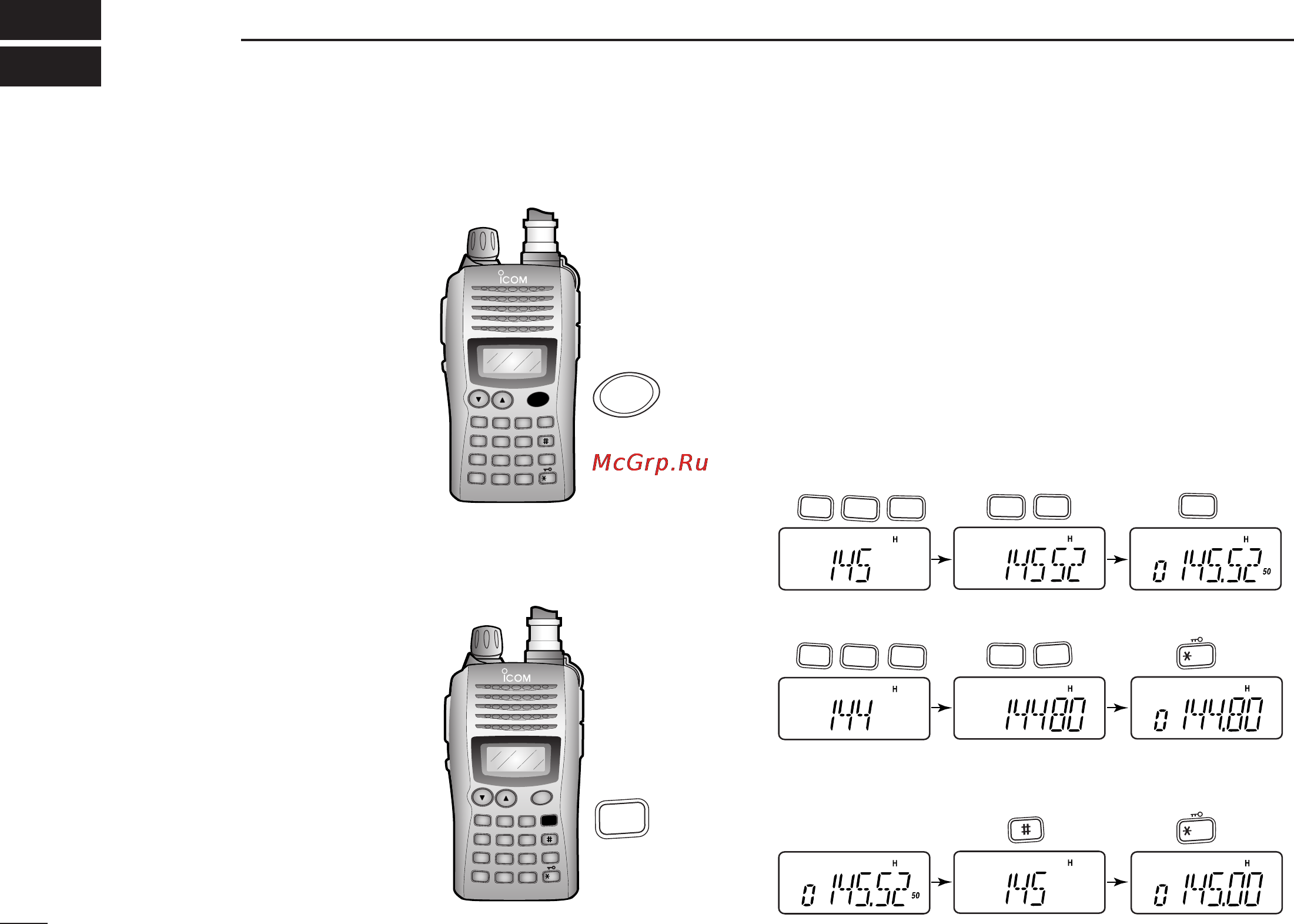 Icom IC-V85 [30/80] Basic operation