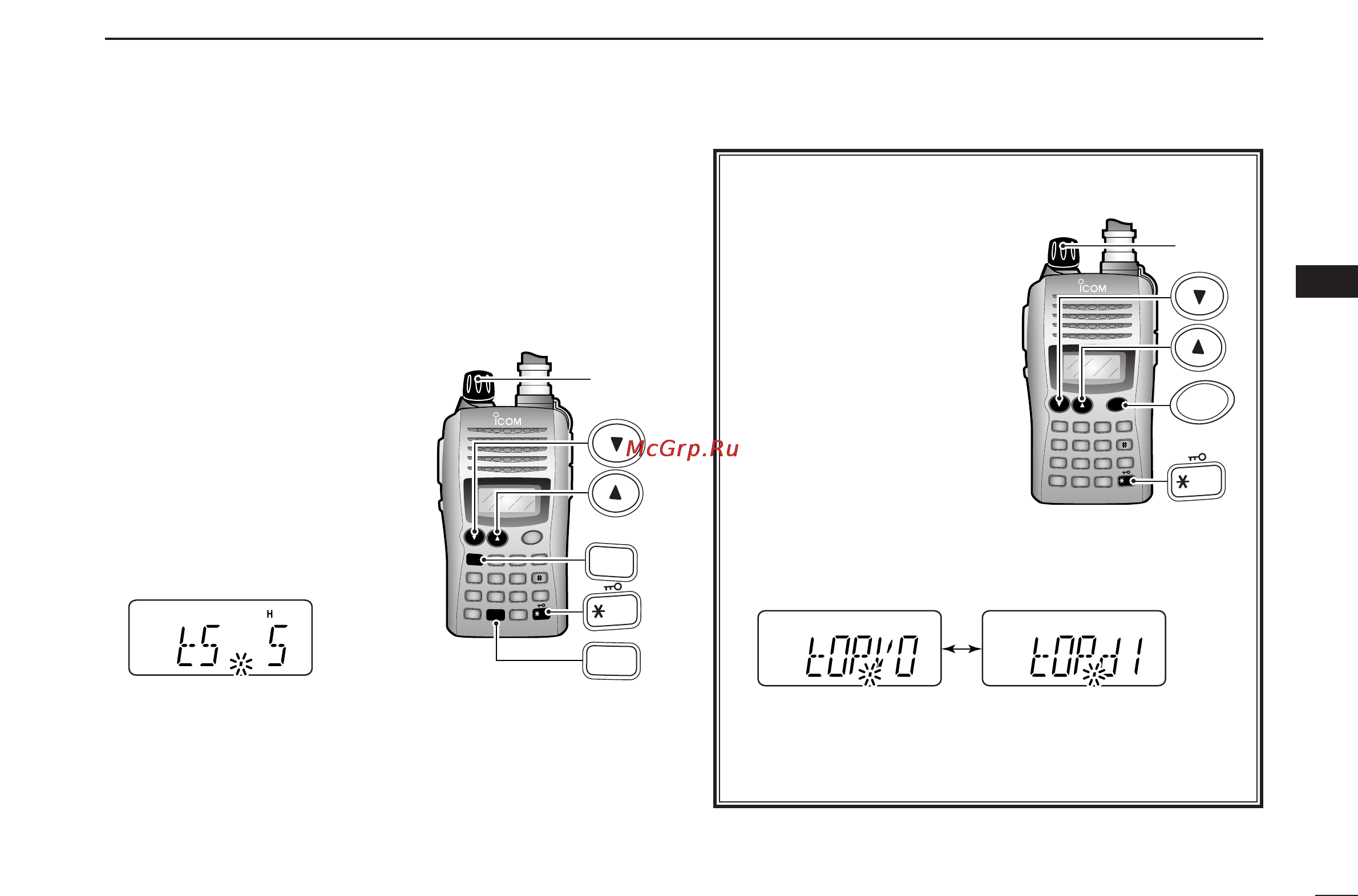Icom IC-V85 [31/80] Basic operation