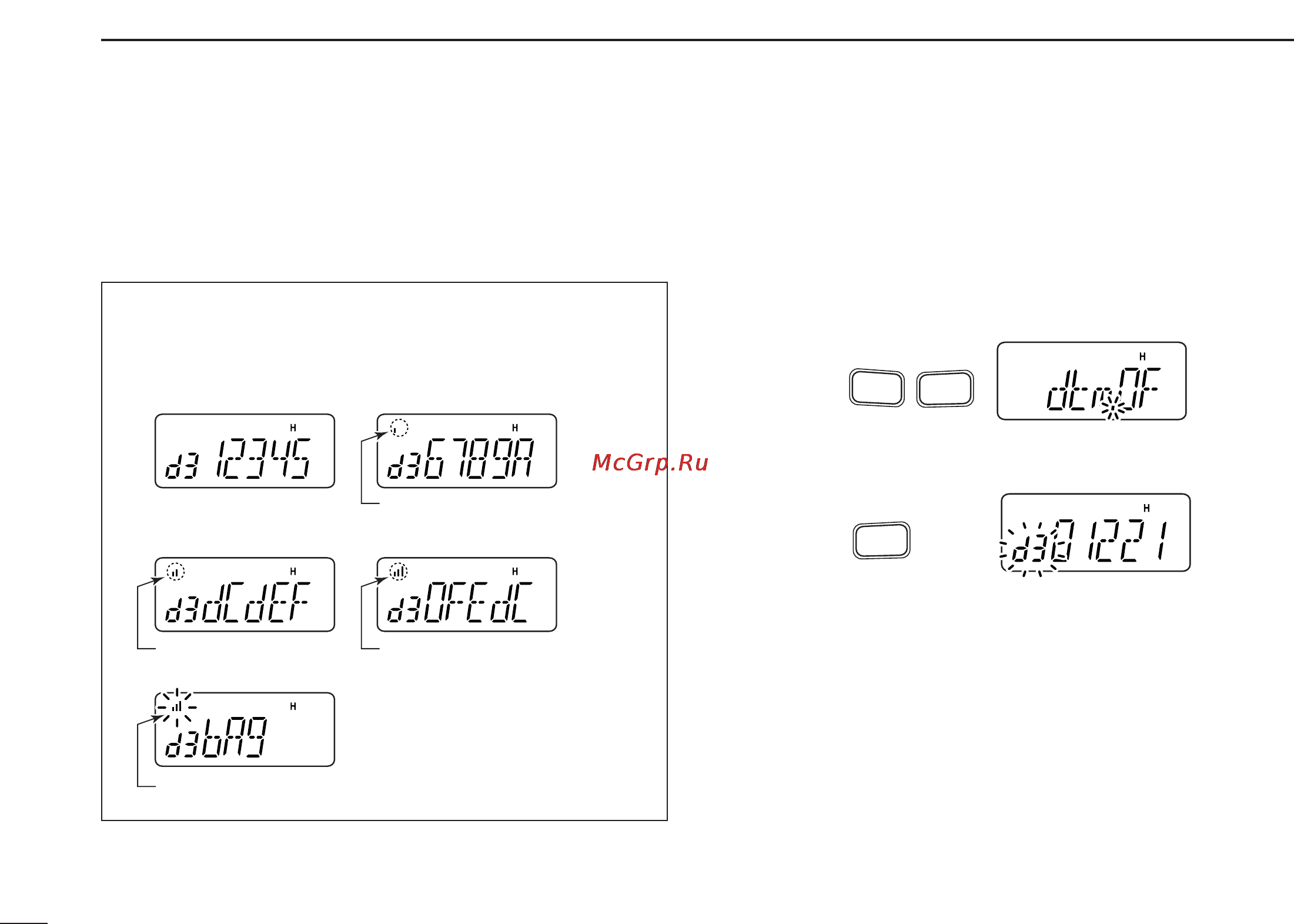 Icom IC-V85 [46/80] Transmitting a dtmf code sequence