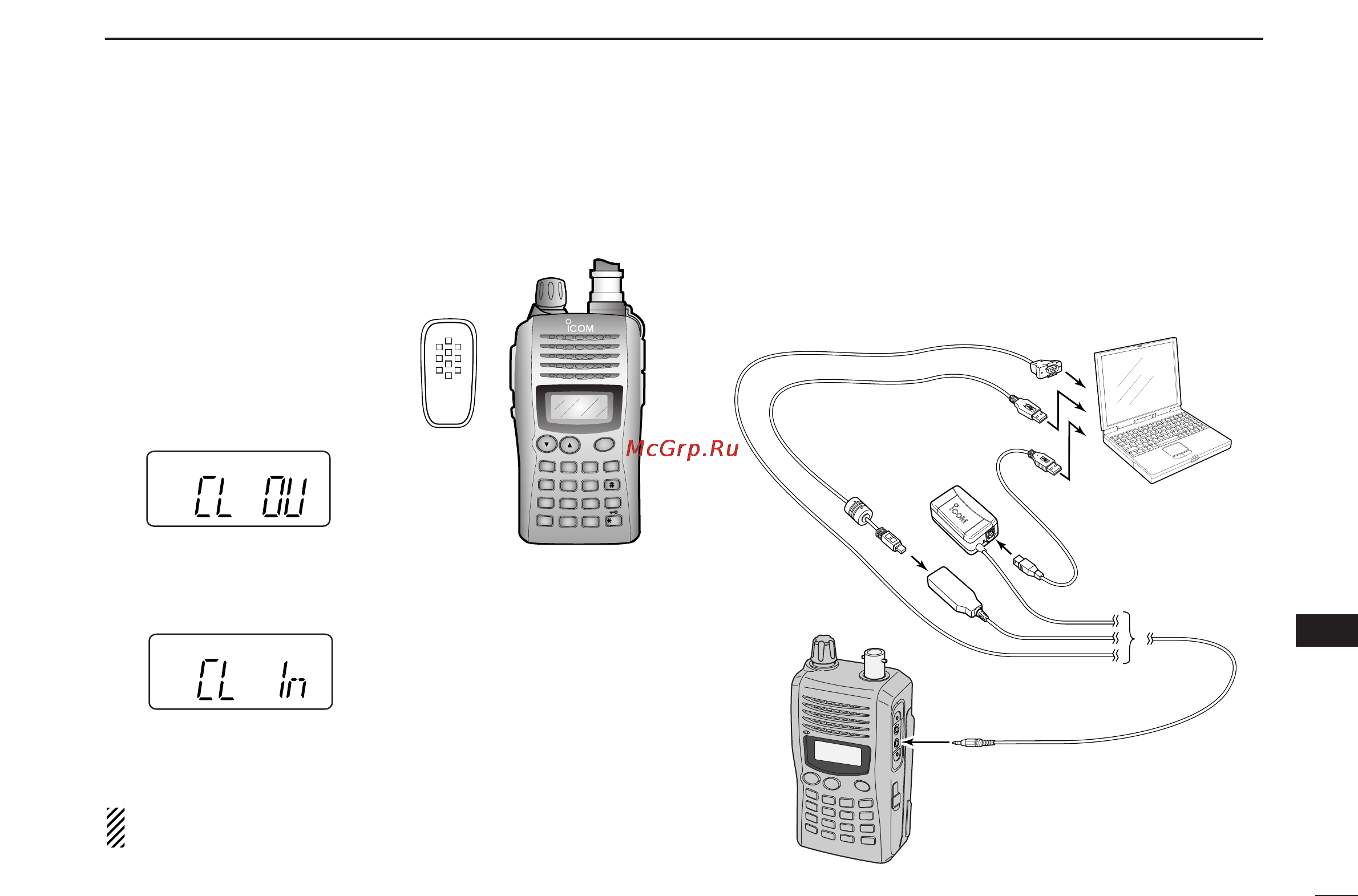 Icom IC-V85 [73/80] Cloning using a pc