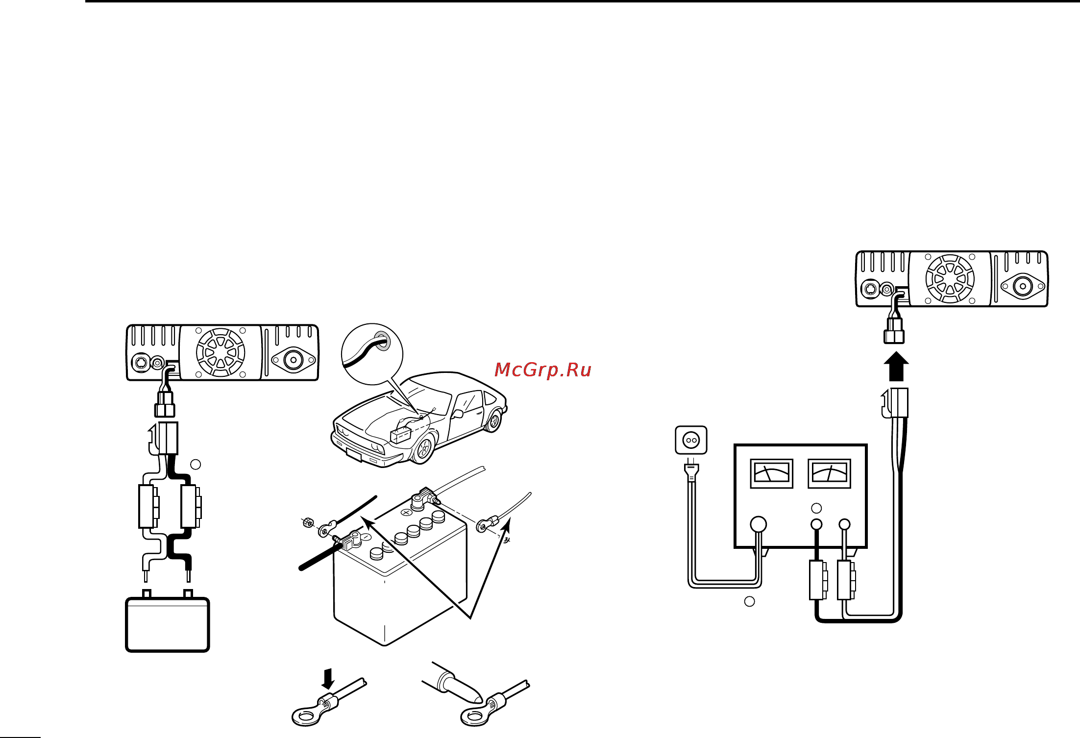 Icom ID-800H [12/144] D battery connection
