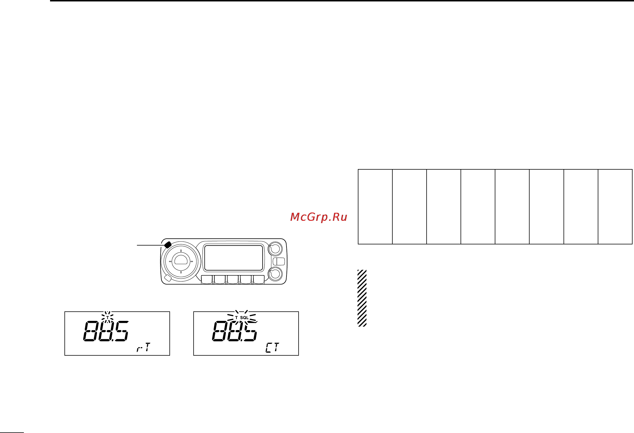 Icom ID-800H [40/144] I subaudible tones