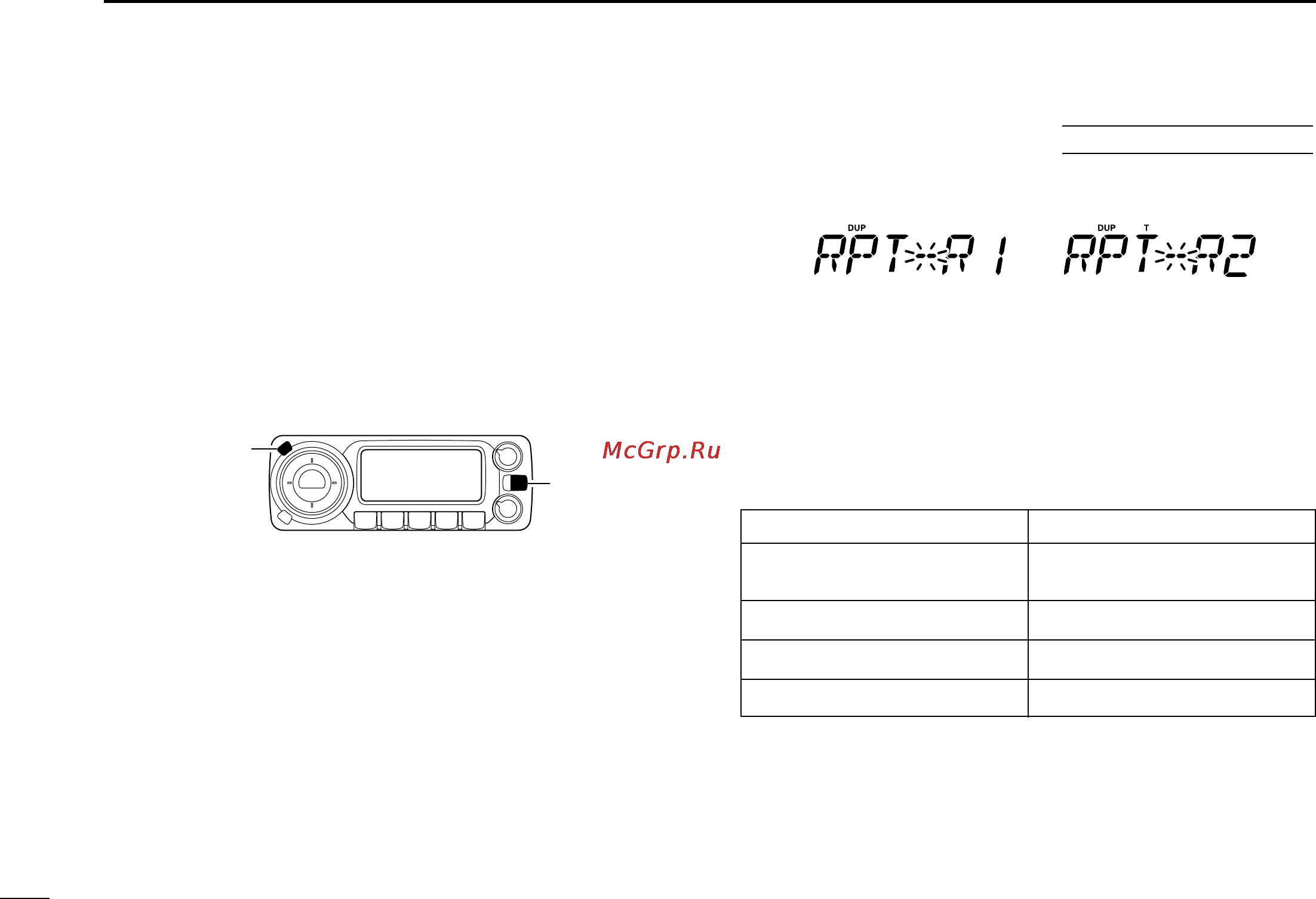 Icom ID-800H [44/144] I auto repeater