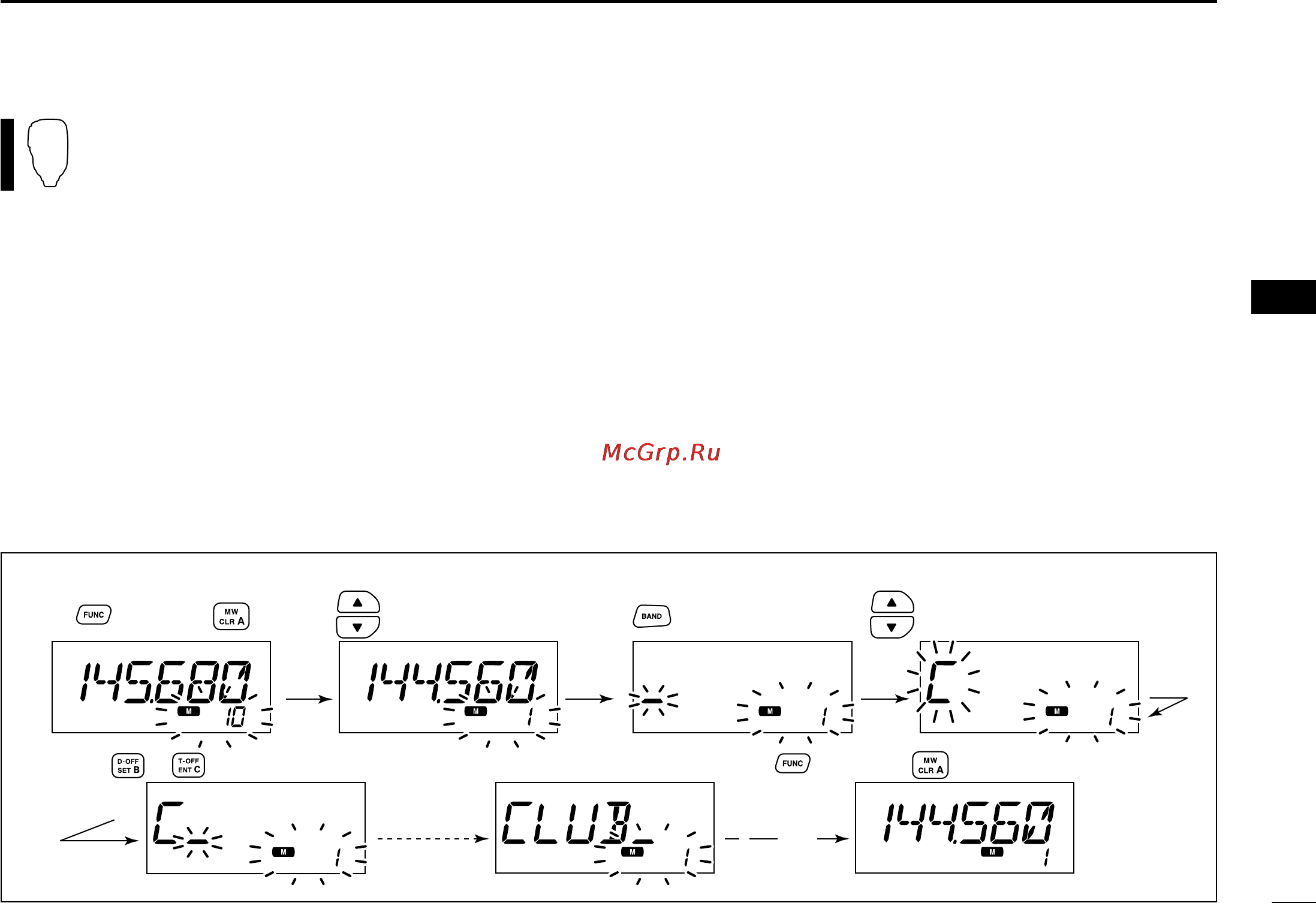 Icom ID-800H [51/144] Memory operation