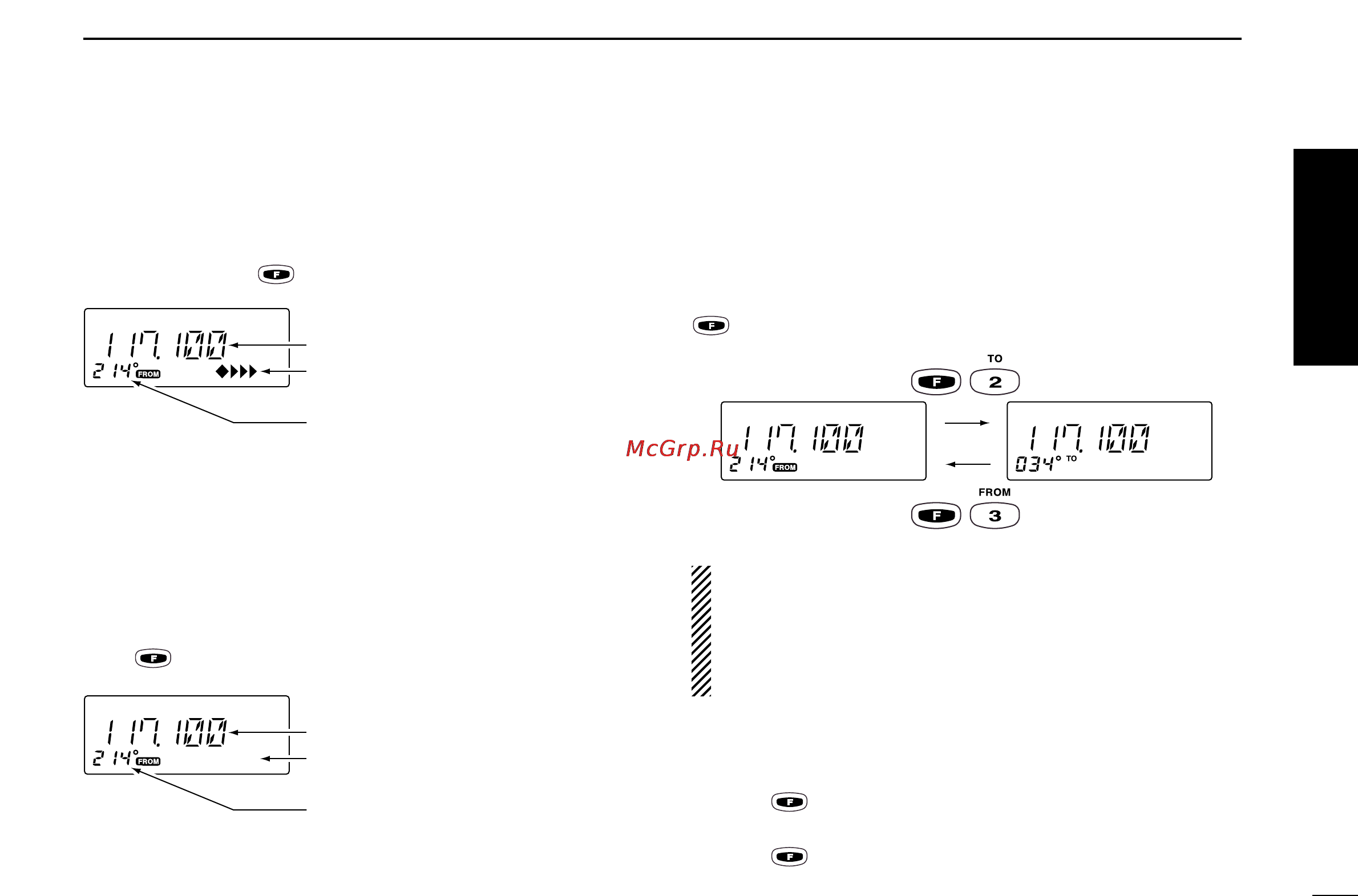 Icom IC-A23 [23/39] I vor functions