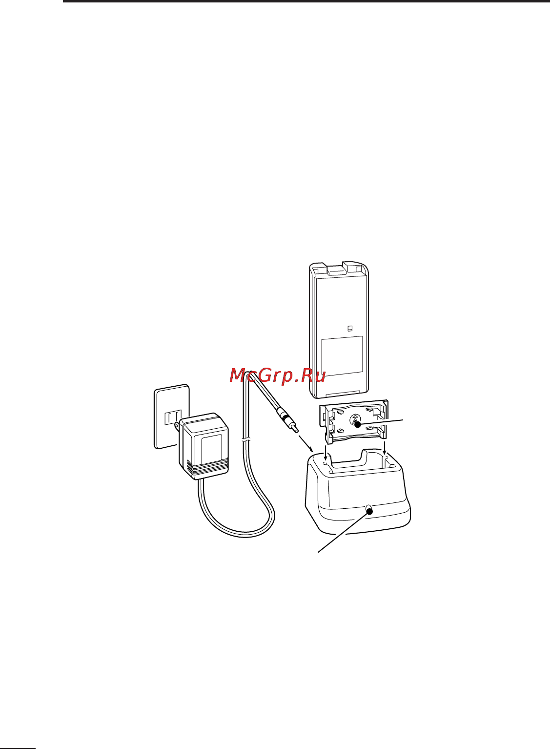 Icom IC-F11 [12/28] Battery charging