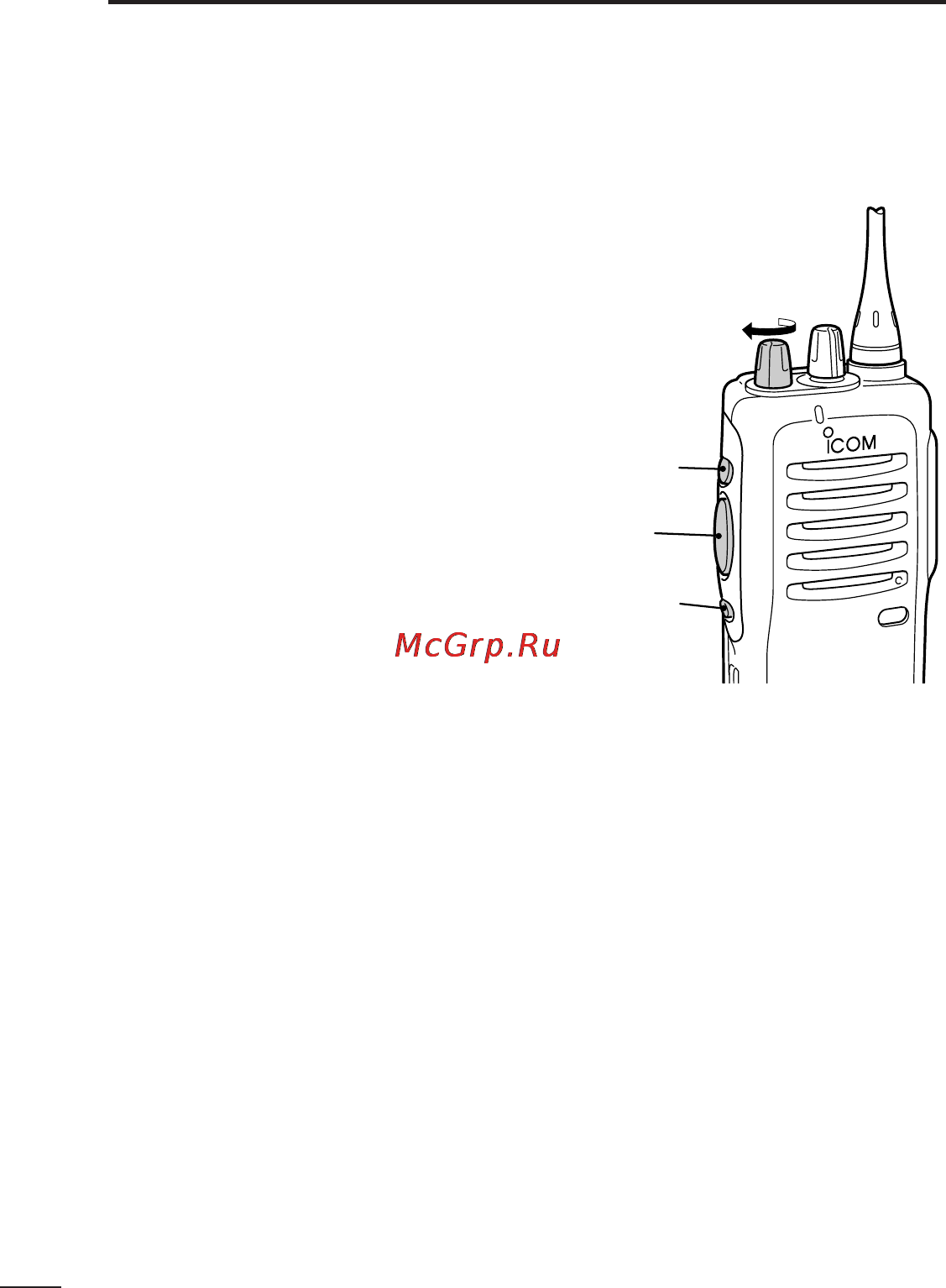 Icom IC-F11 [24/28] Setting squelch level