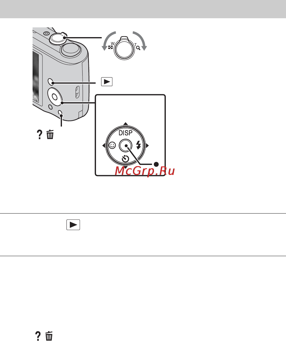 Sony DSC-H90 Red [16/84] Deleting an image