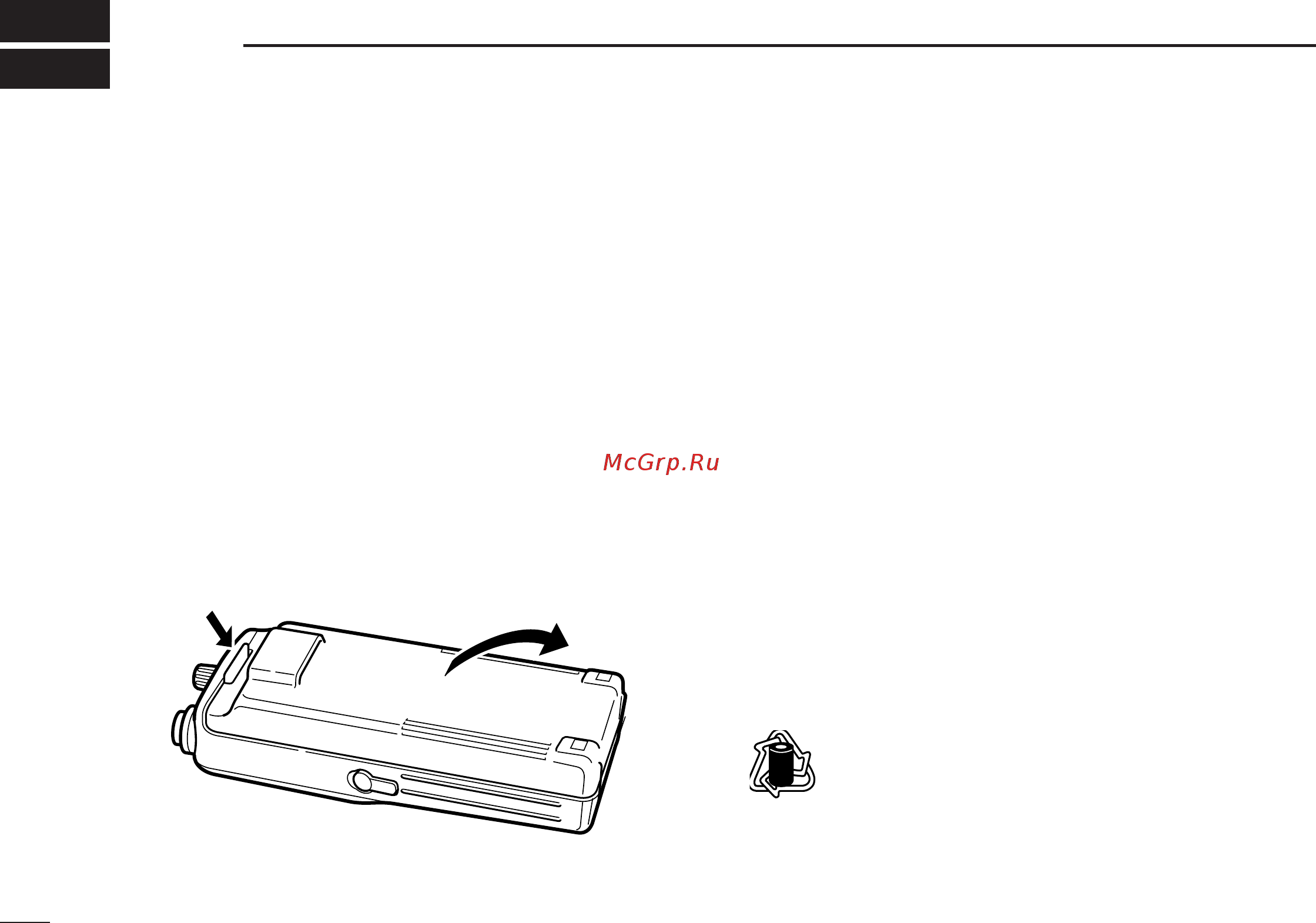 Icom IC-F3 [14/20] Battery packs