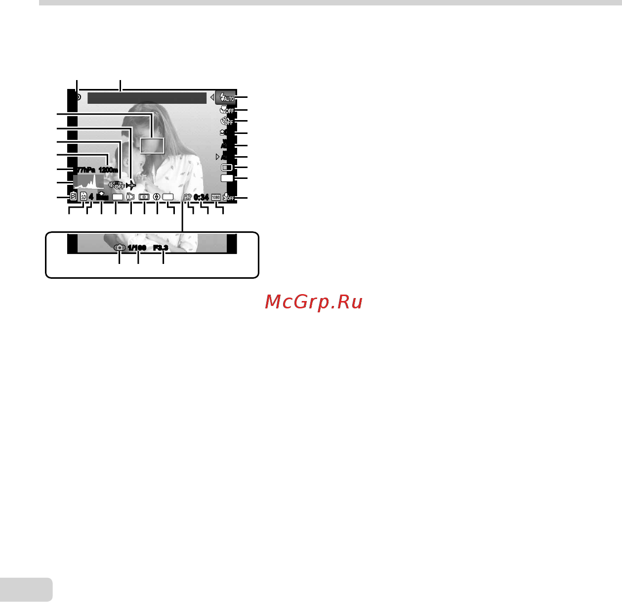 Olympus TG-1 Silver [4/85] Монитор