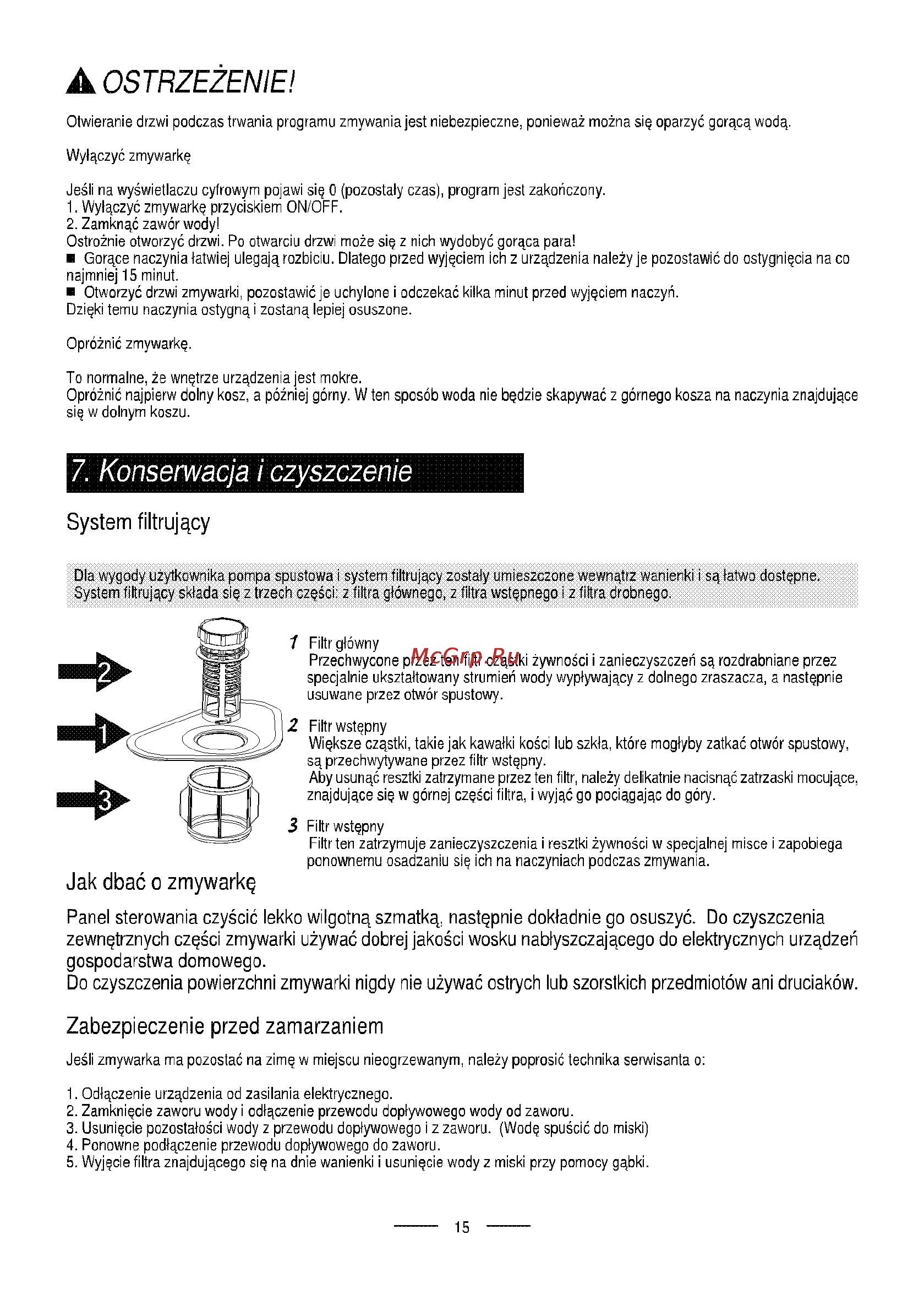 Ardo DW 45 E Инструкция по эксплуатации онлайн [18/219] 69109