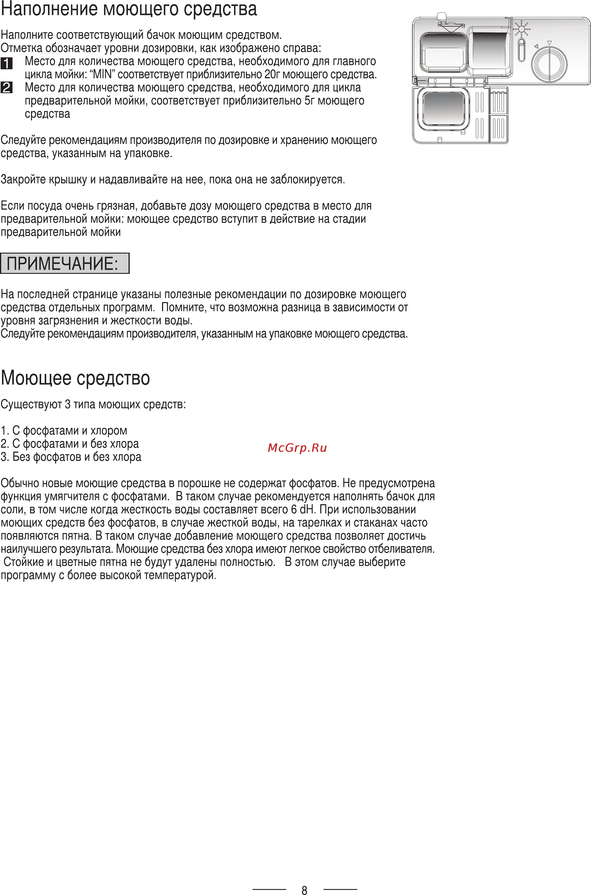 Ardo DWF09S4W Инструкция по эксплуатации онлайн [11/27] 69124