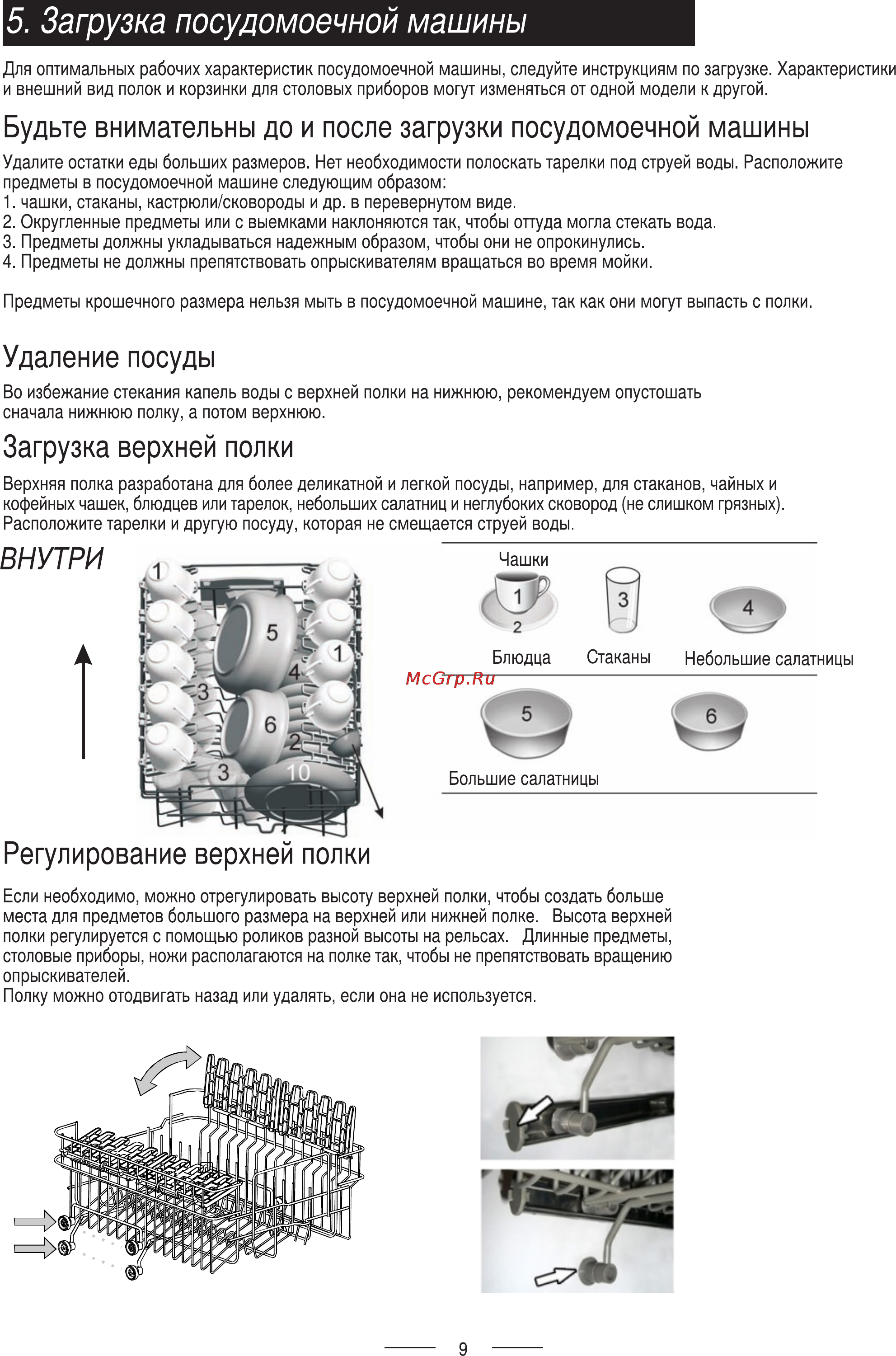 Ardo DWF09S4W Инструкция по эксплуатации онлайн [12/27] 69124