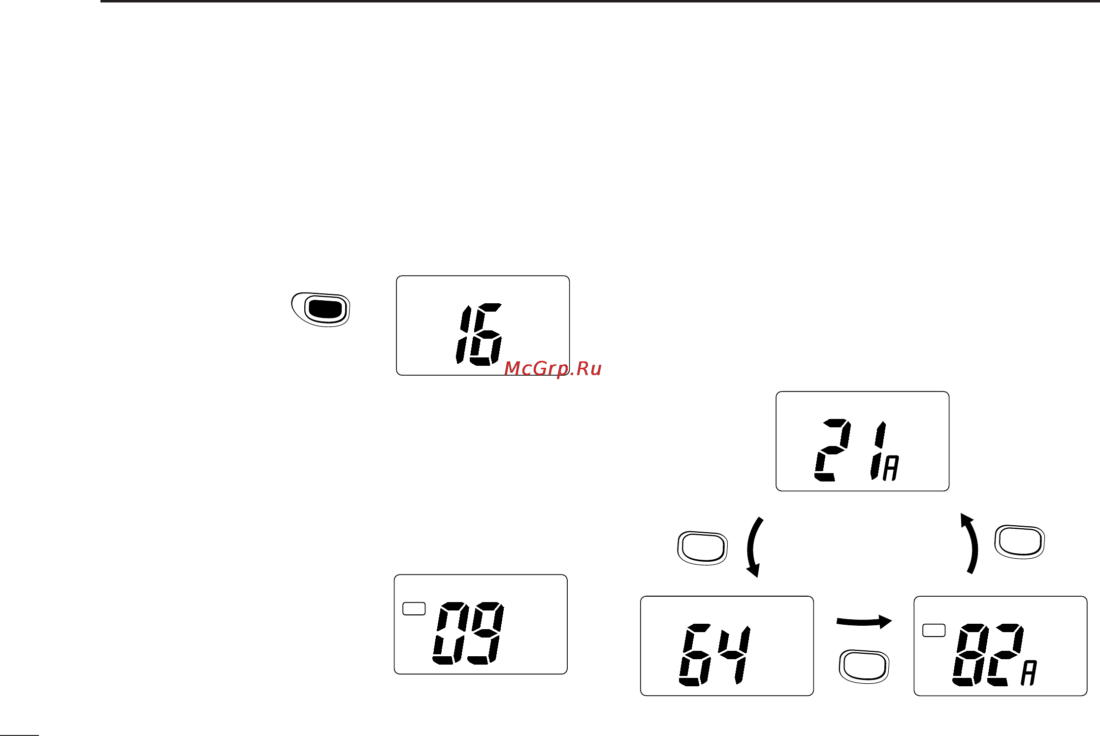 Icom IC-M1 [8/24] I channel selection