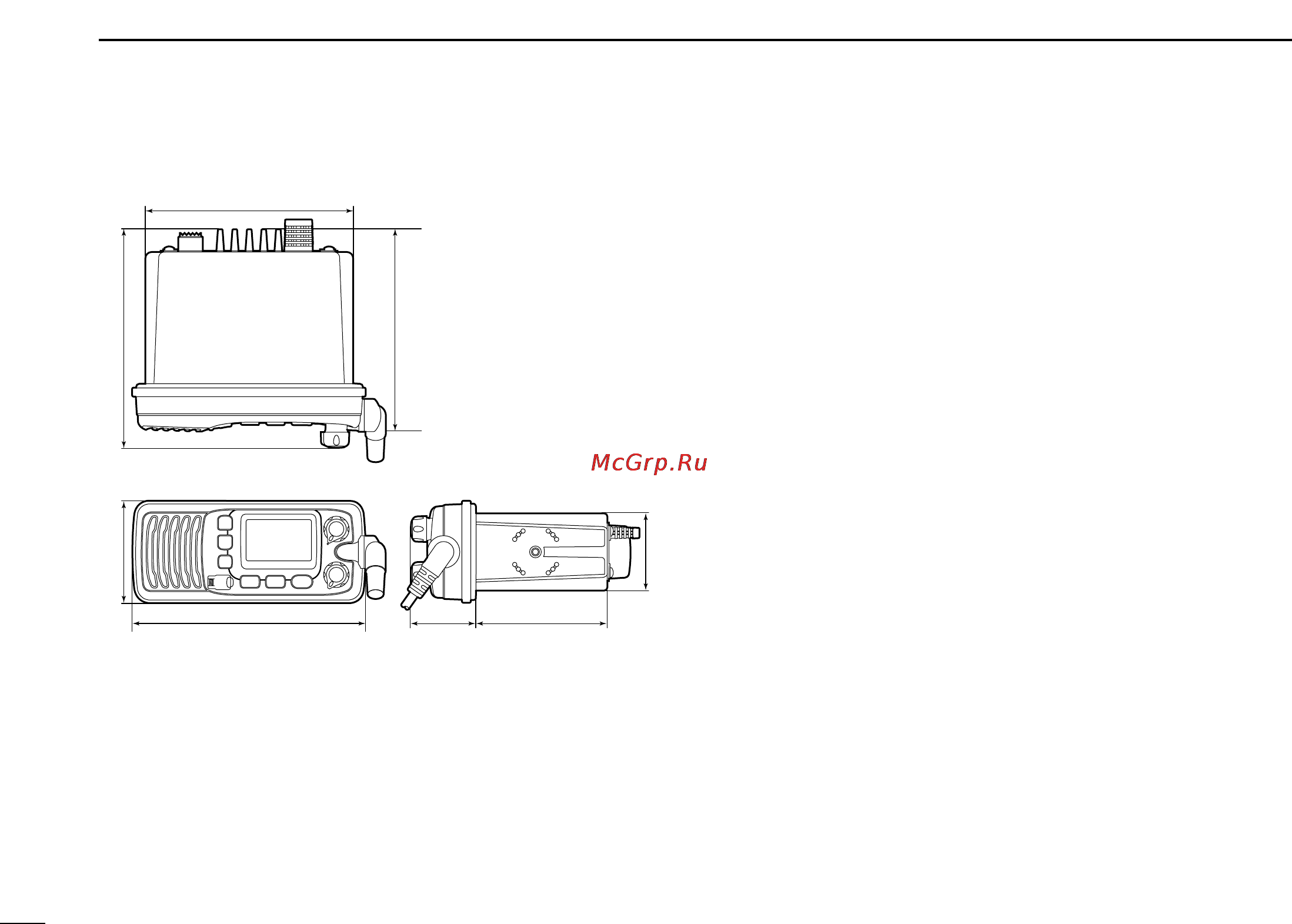 Icom IC-M304 [44/48] I options