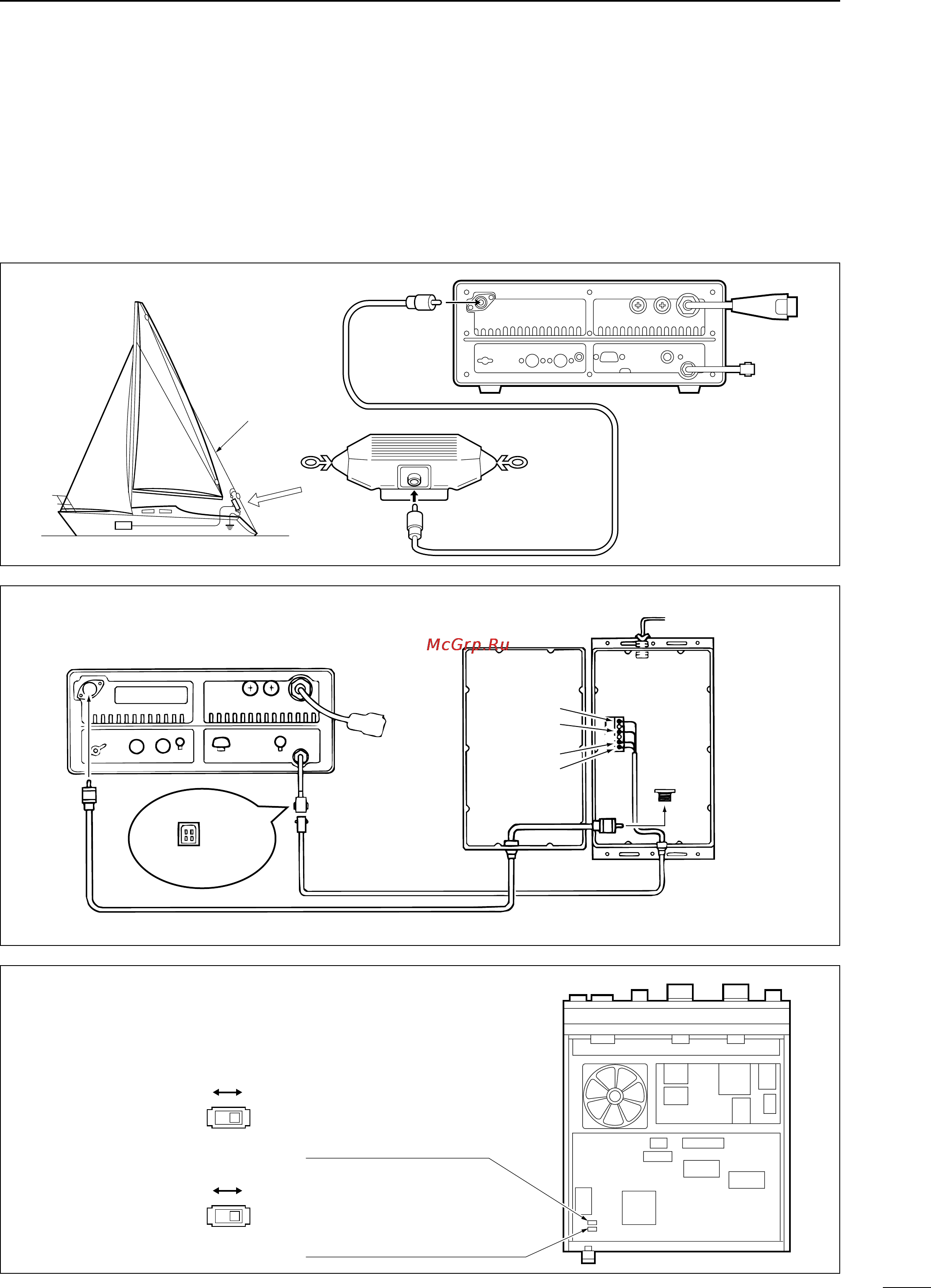 Icom IC-M700PRO [23/28] D at 130 automatic antenna tuner