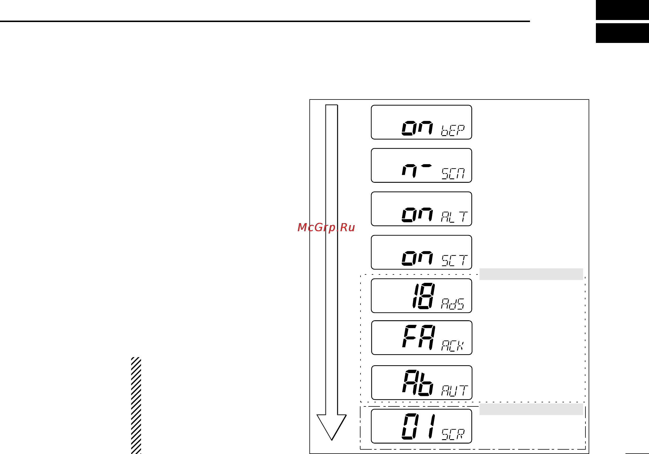 Icom IC-M59 [23/36] Set mode
