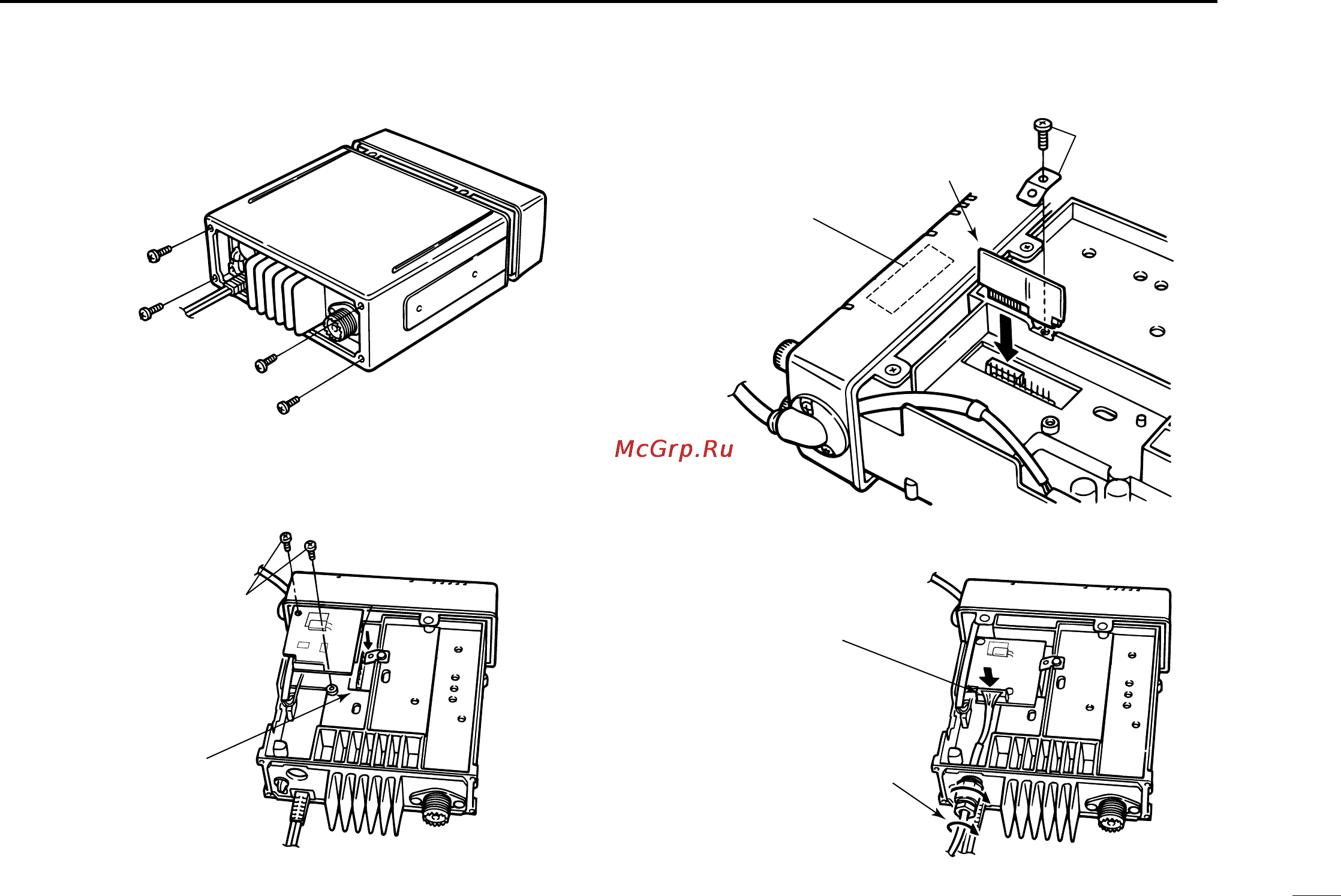 Icom IC-M59 [31/36] Connections and maintenance