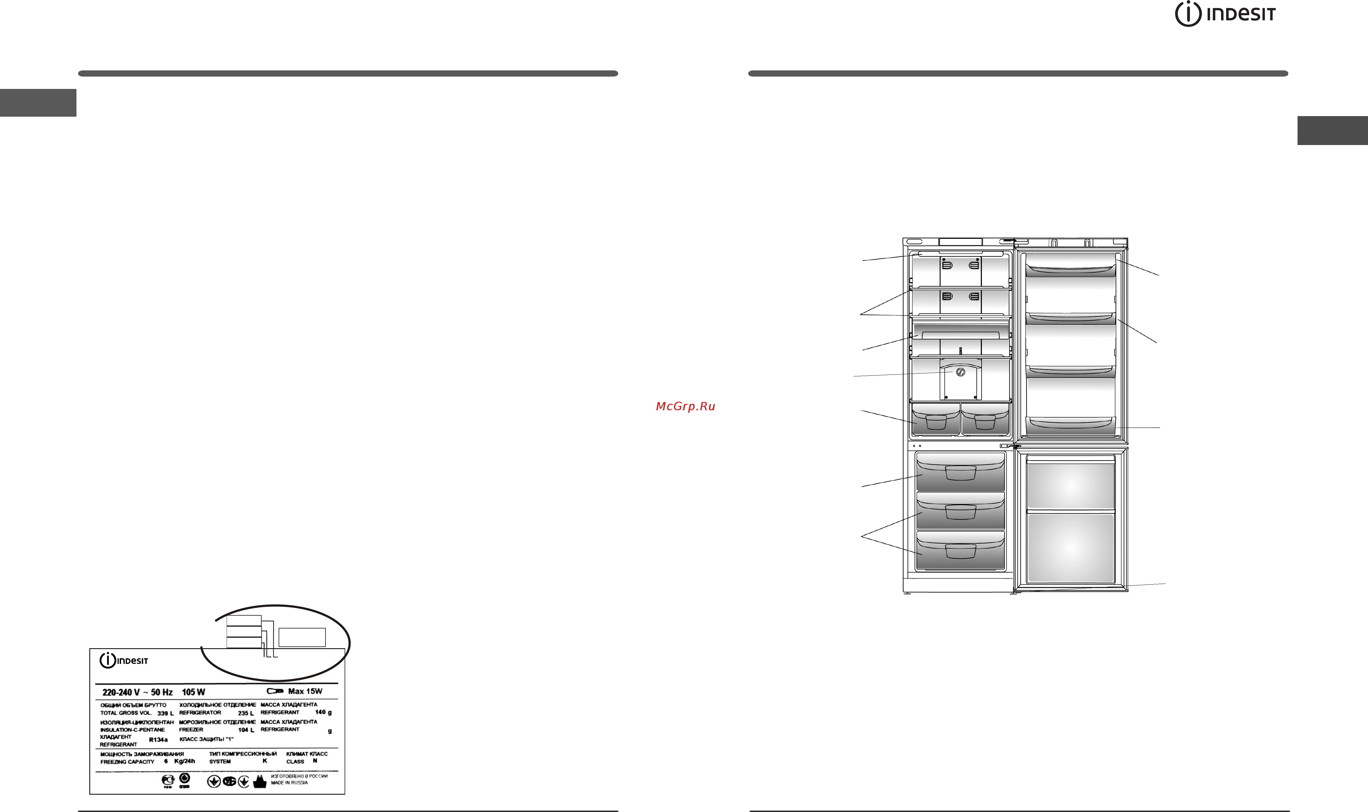 Indesit IBFY 201 [6/12] Б ұ йымны ң с ипаттамасы