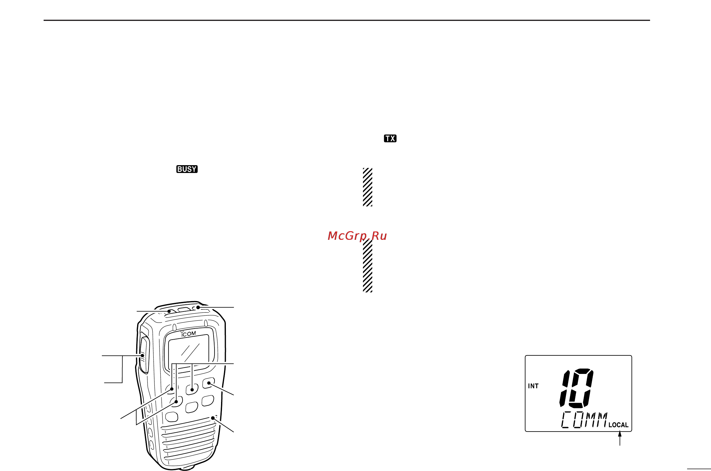 Icom IC-M502 [55/62] I rf attenuator function