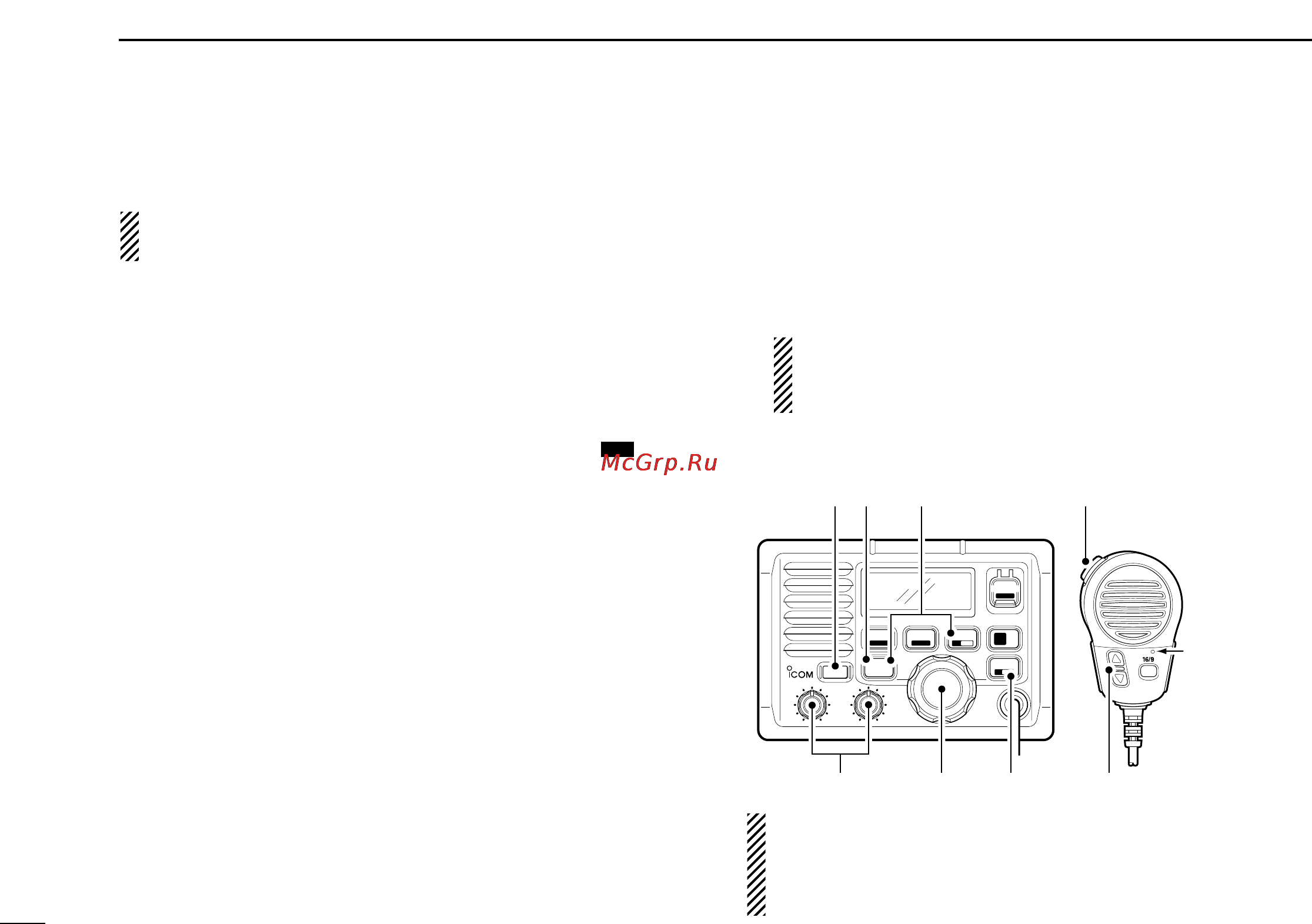 Icom IC-M502A [14/74] I receiving and transmitting