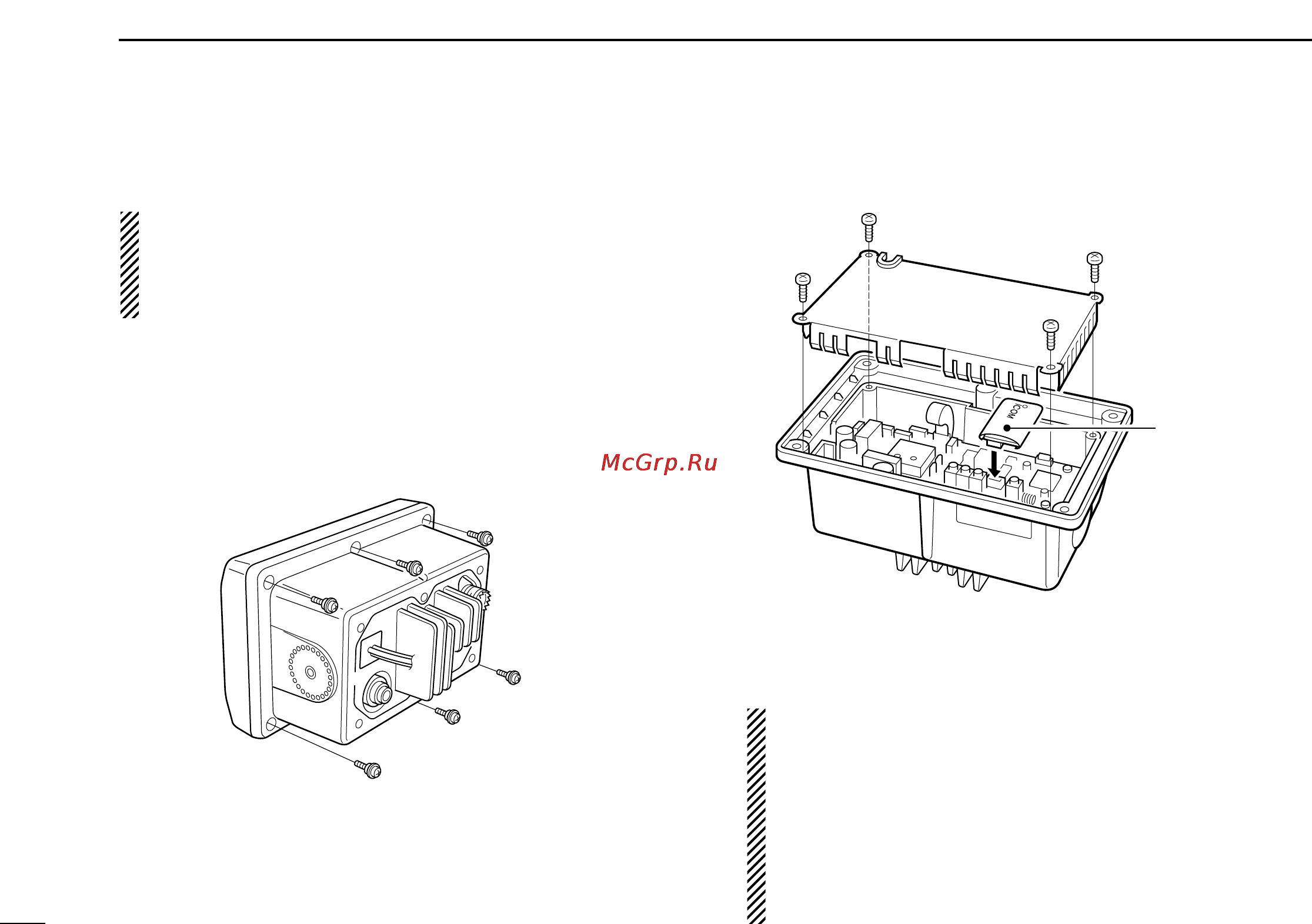 Icom IC-M502A [52/74] I optional unit installation