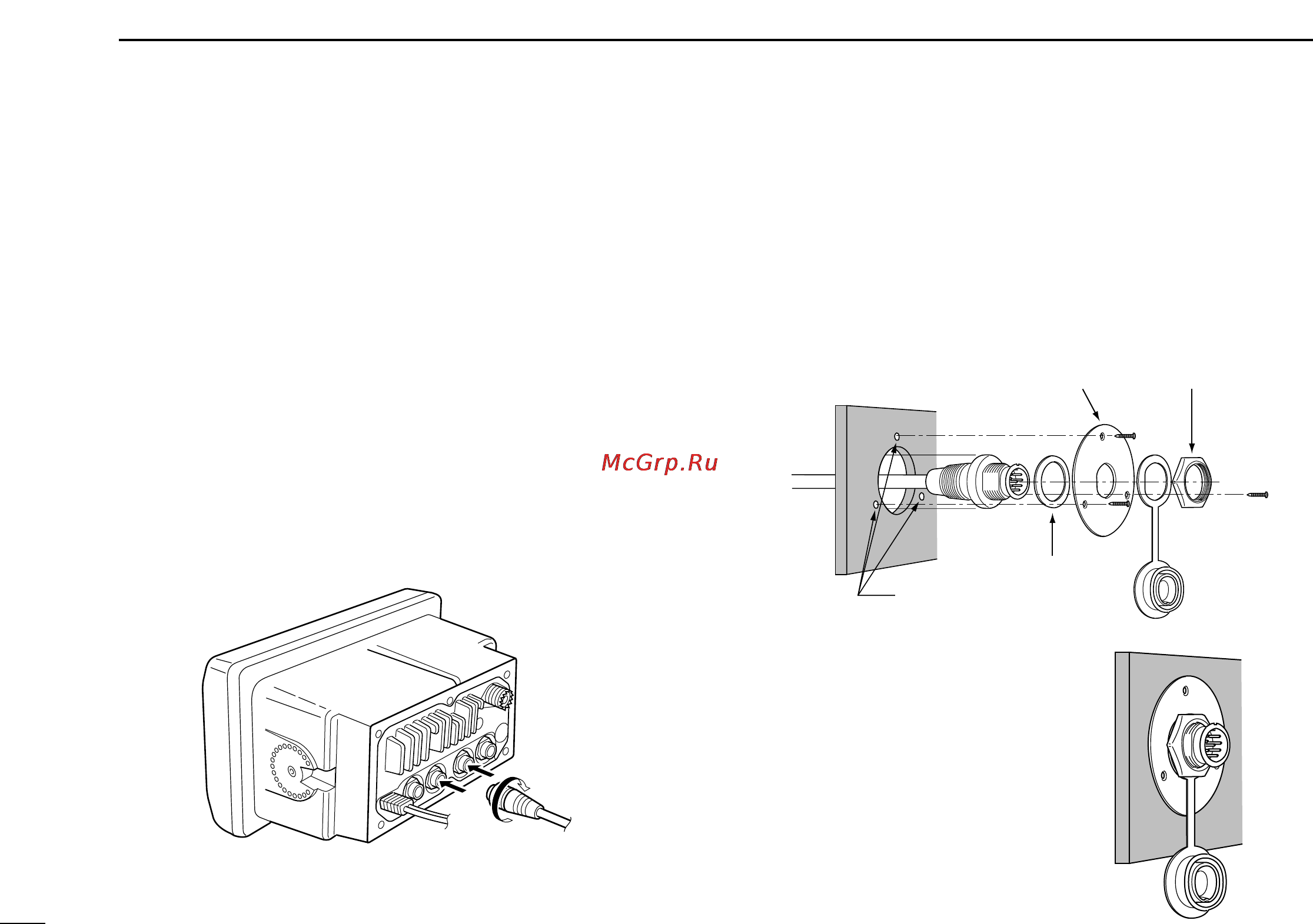 Icom IC-M602 [68/78] I installation