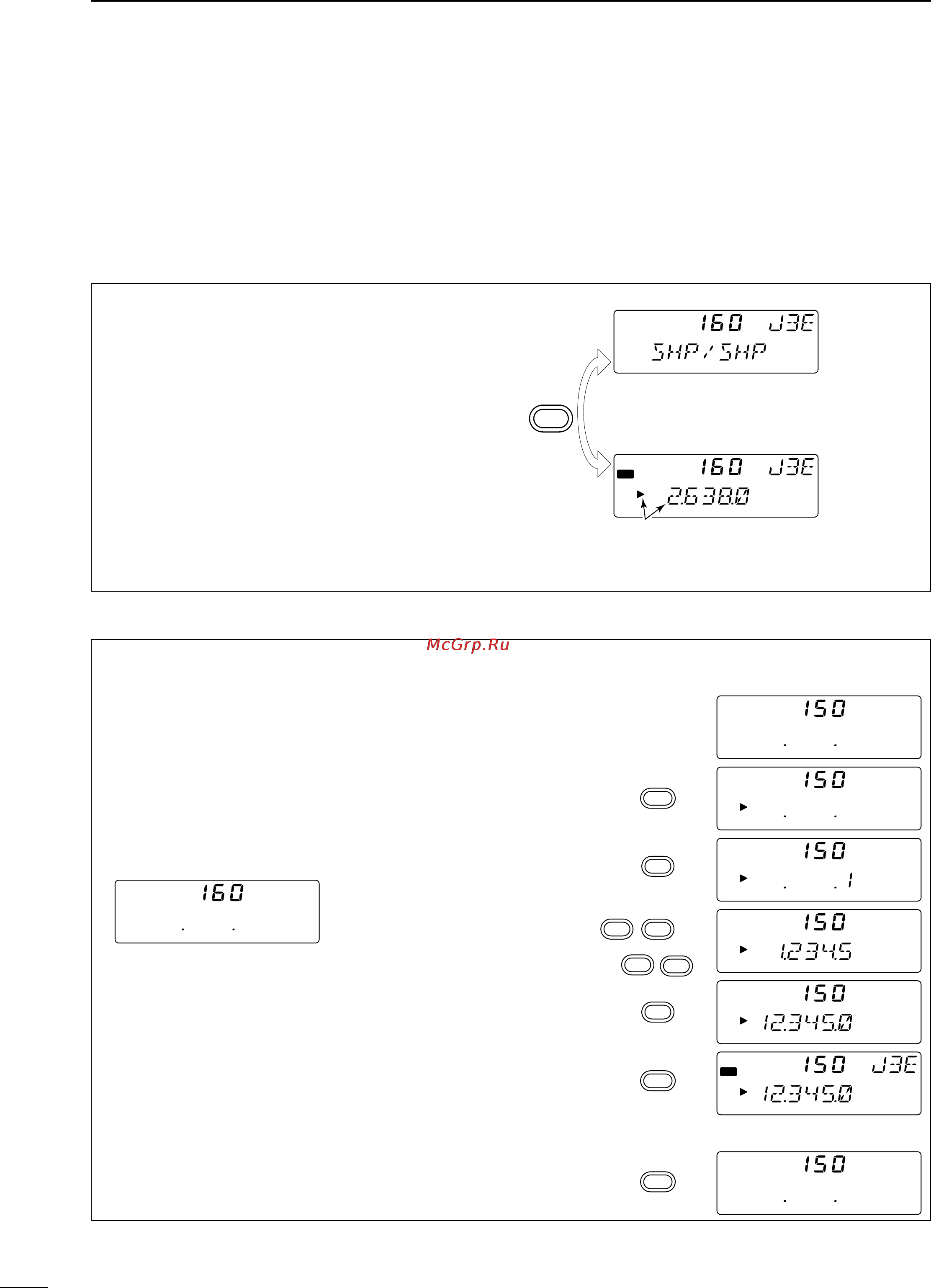 Icom IC-M710RT [12/32] I selecting a frequency