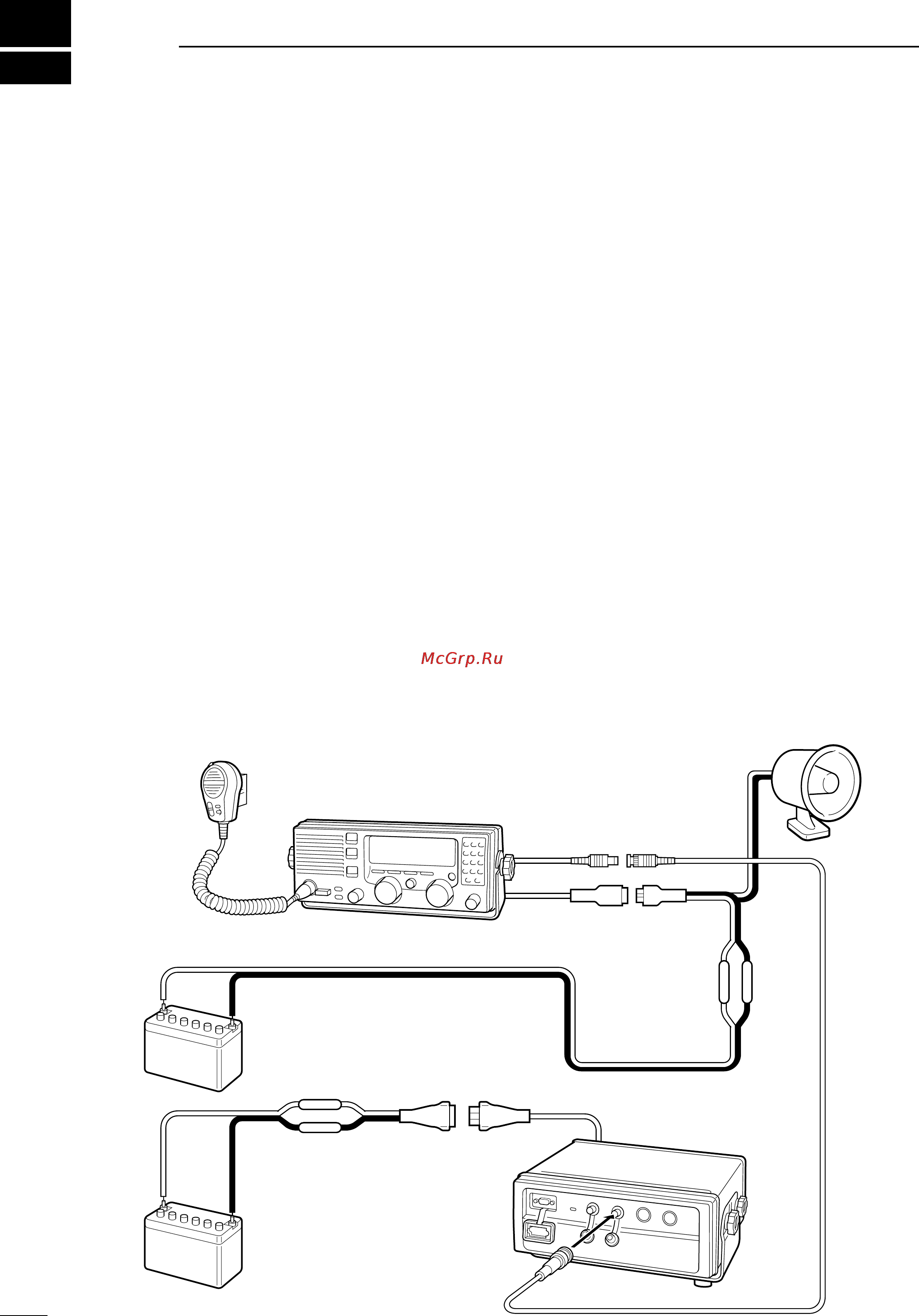 Icom IC-M710RT [20/32] Connections and installation