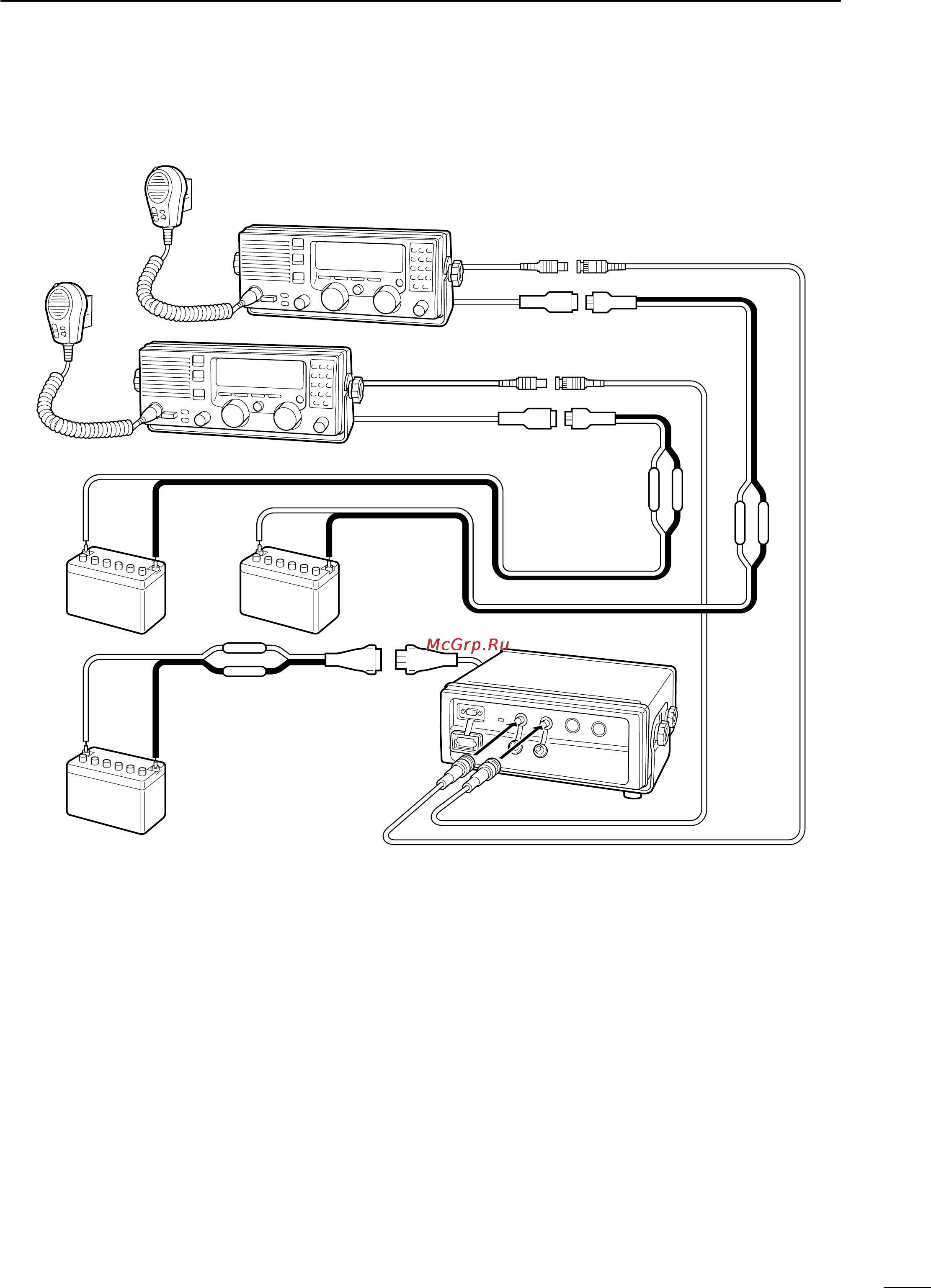 Icom IC-M710RT [21/32] I attaching 2 remote controllers