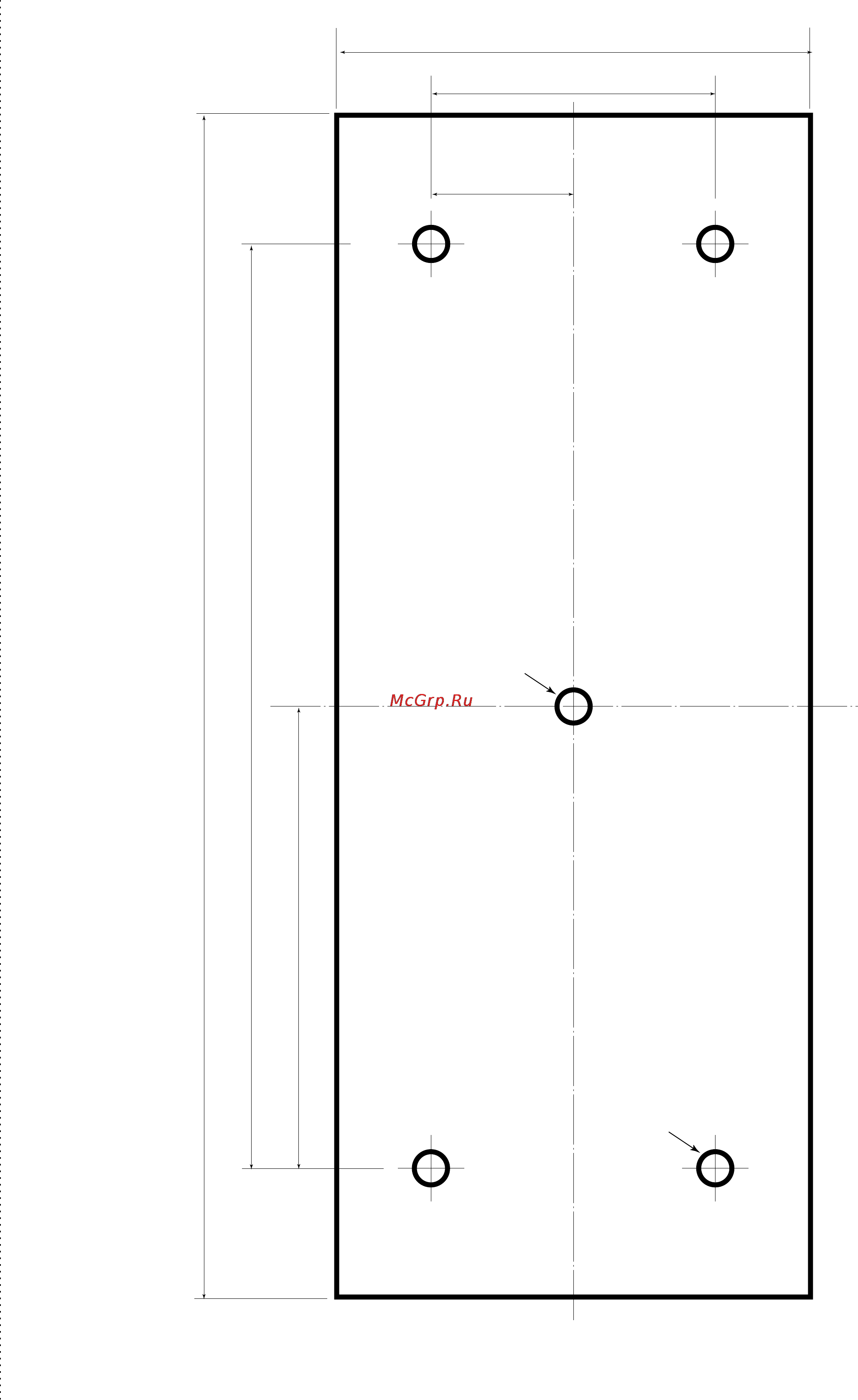 Icom MR-1000T2 [44/47] Sx 2713 2779 display mounting bracket template