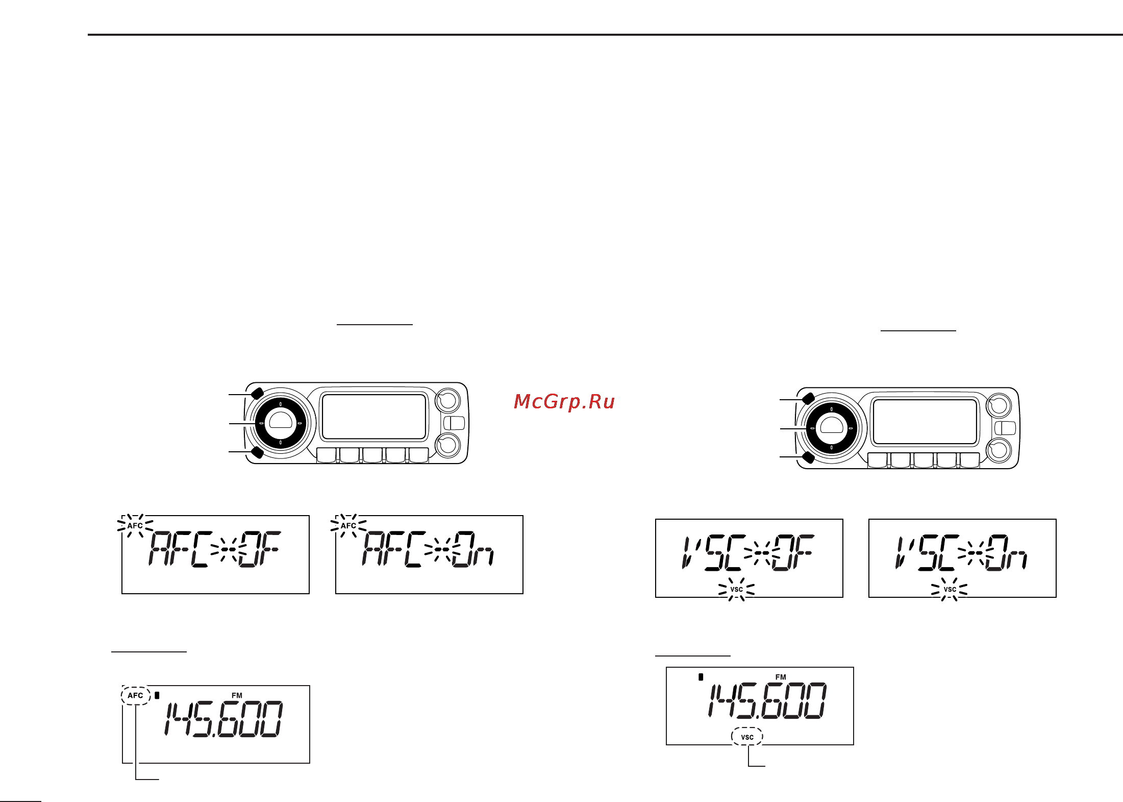 Icom IC-R1500 [18/56] Afc function