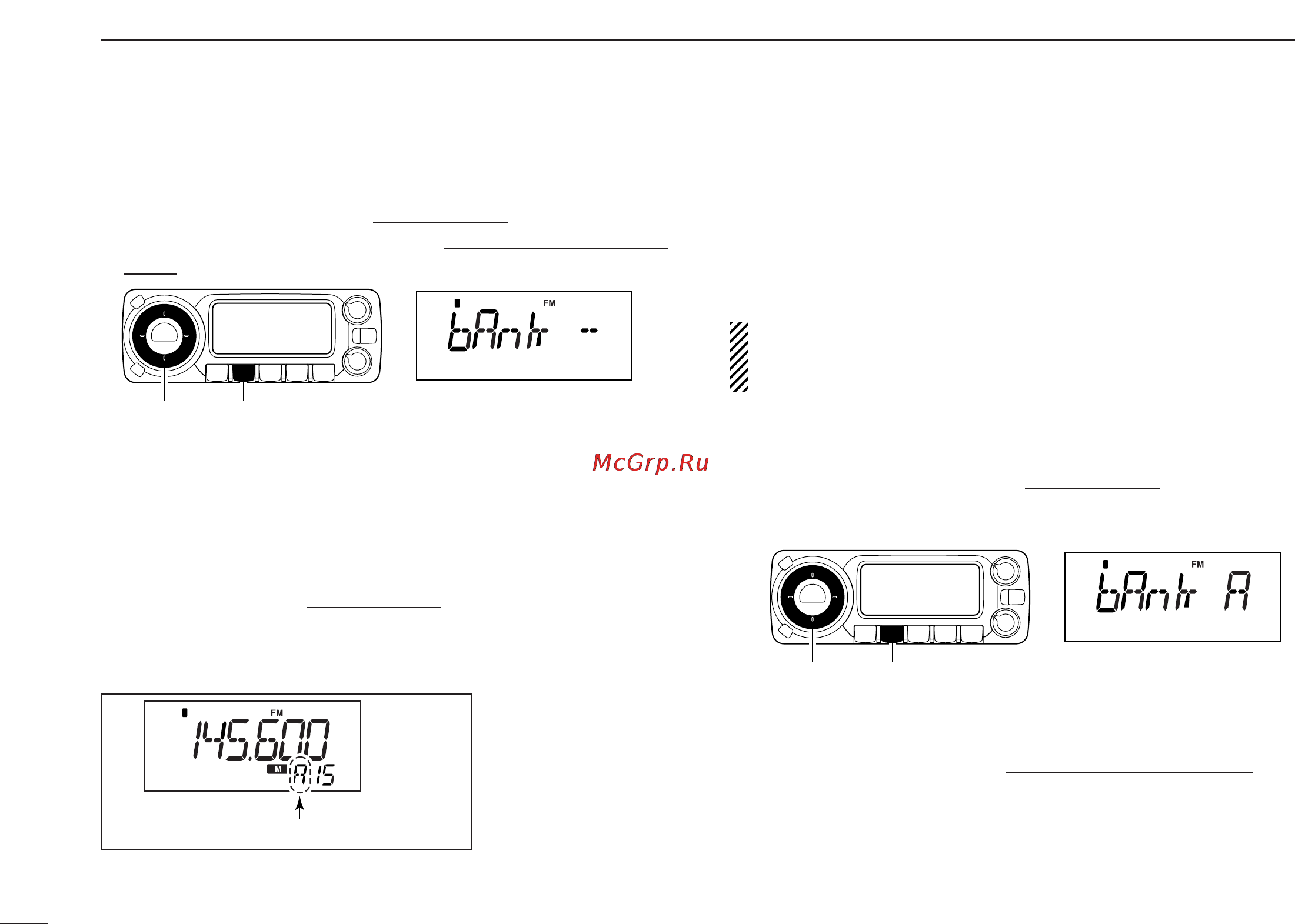 Icom IC-R1500 [28/56] Memory bank selection