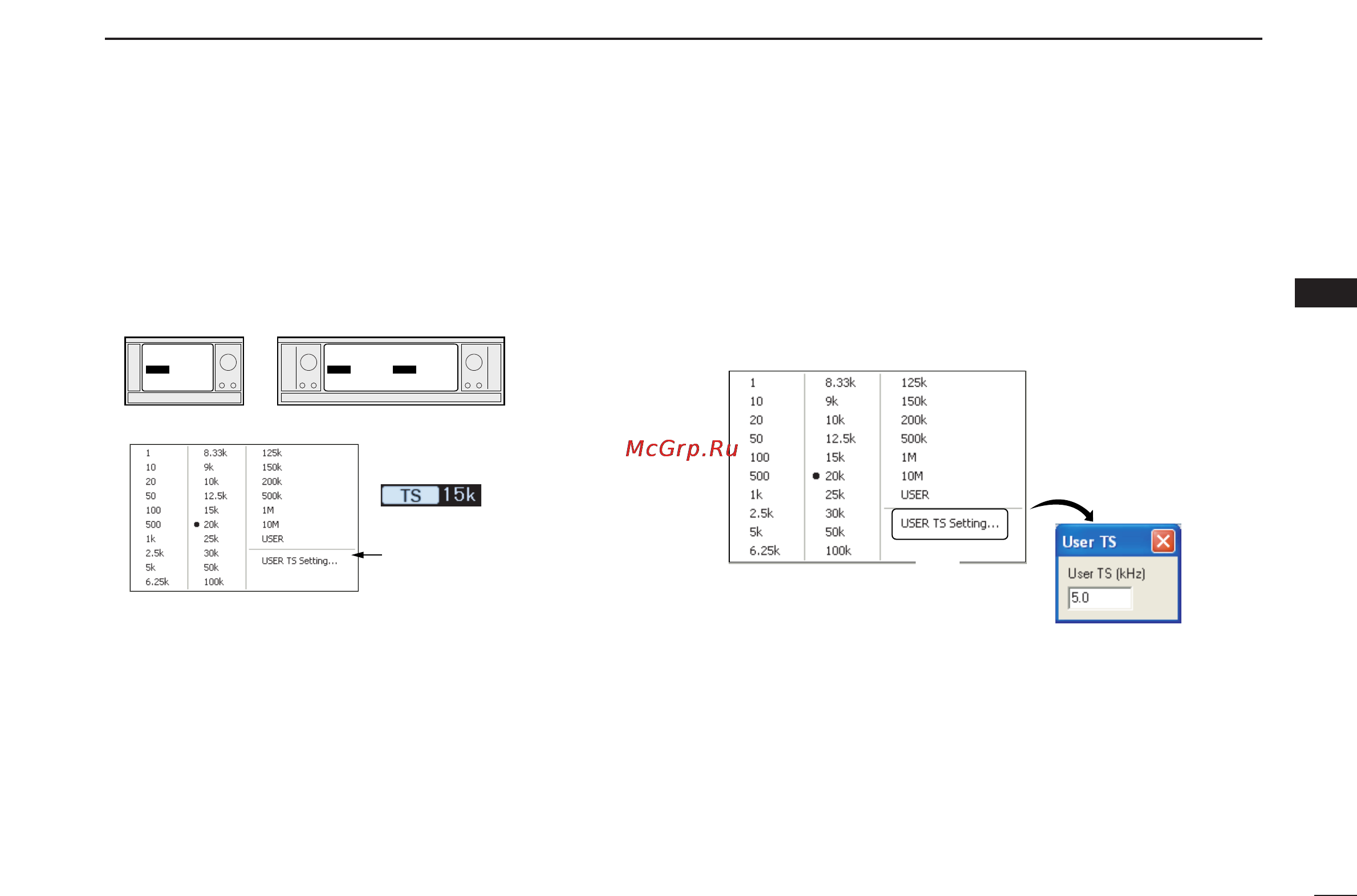 Icom IC-PCR2500 [59/148] Basic receive functions