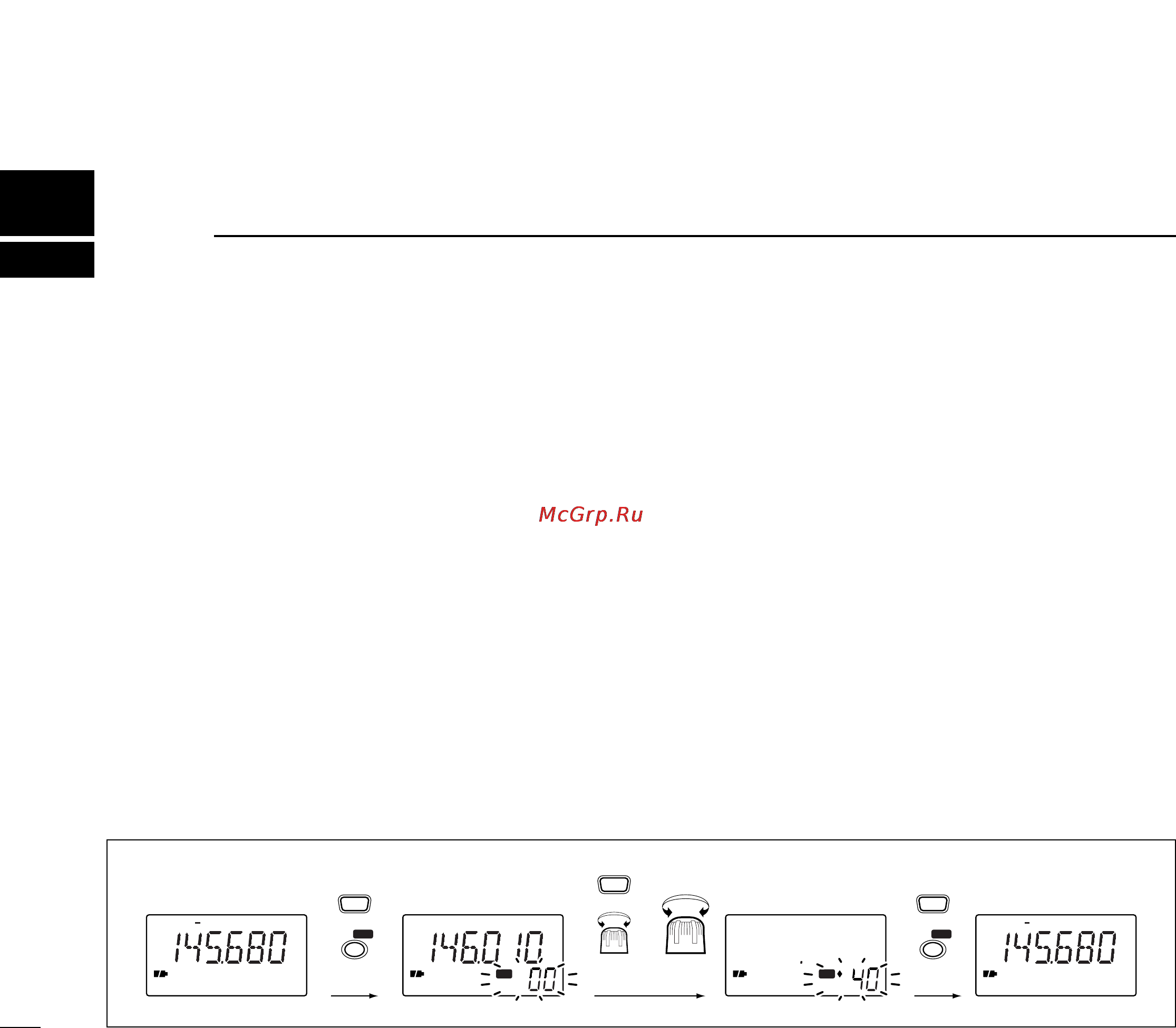 Icom IC-R2 [16/40] Memory channels