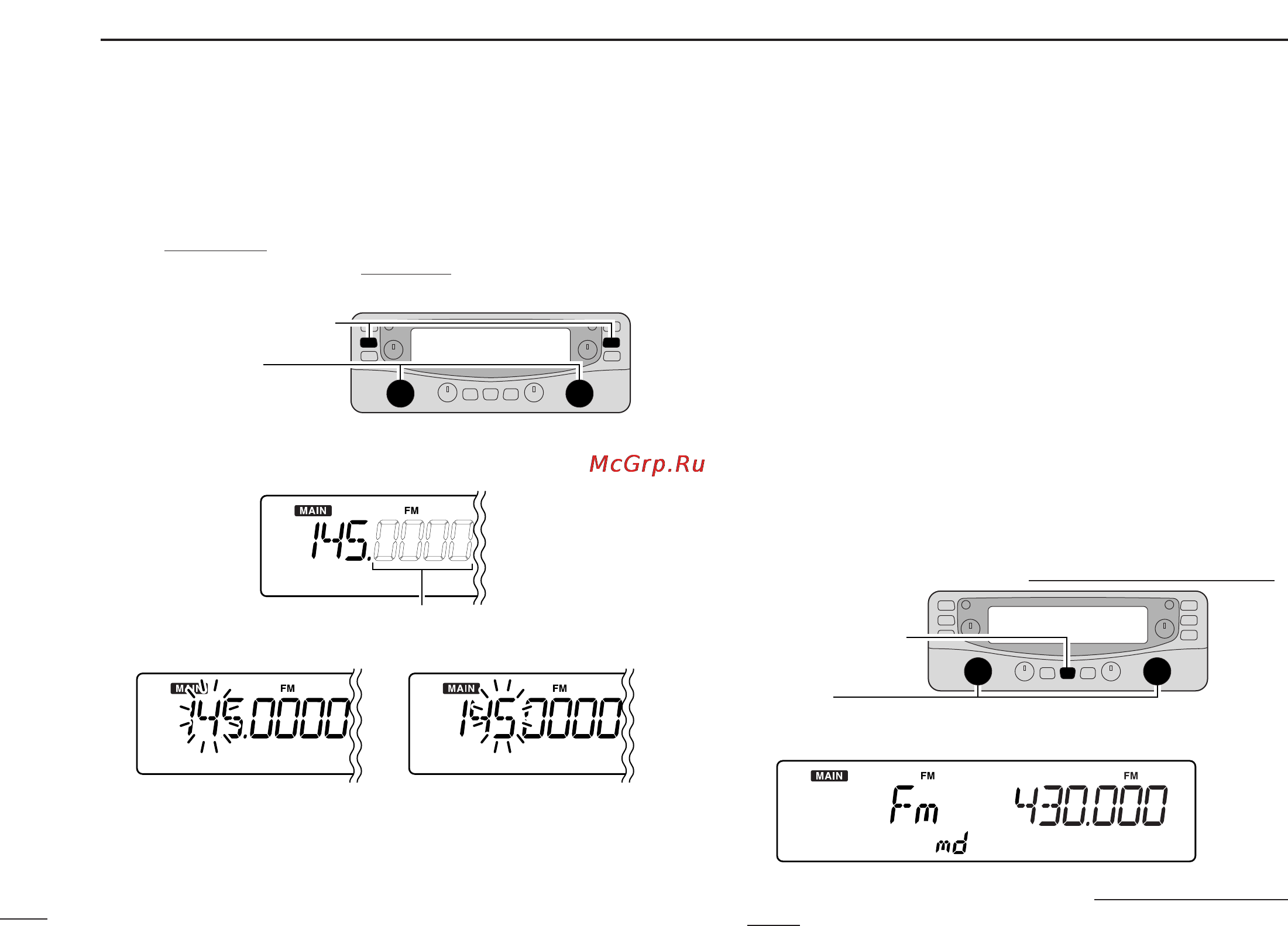 Icom IC-R2500 [20/80] Receive mode selection