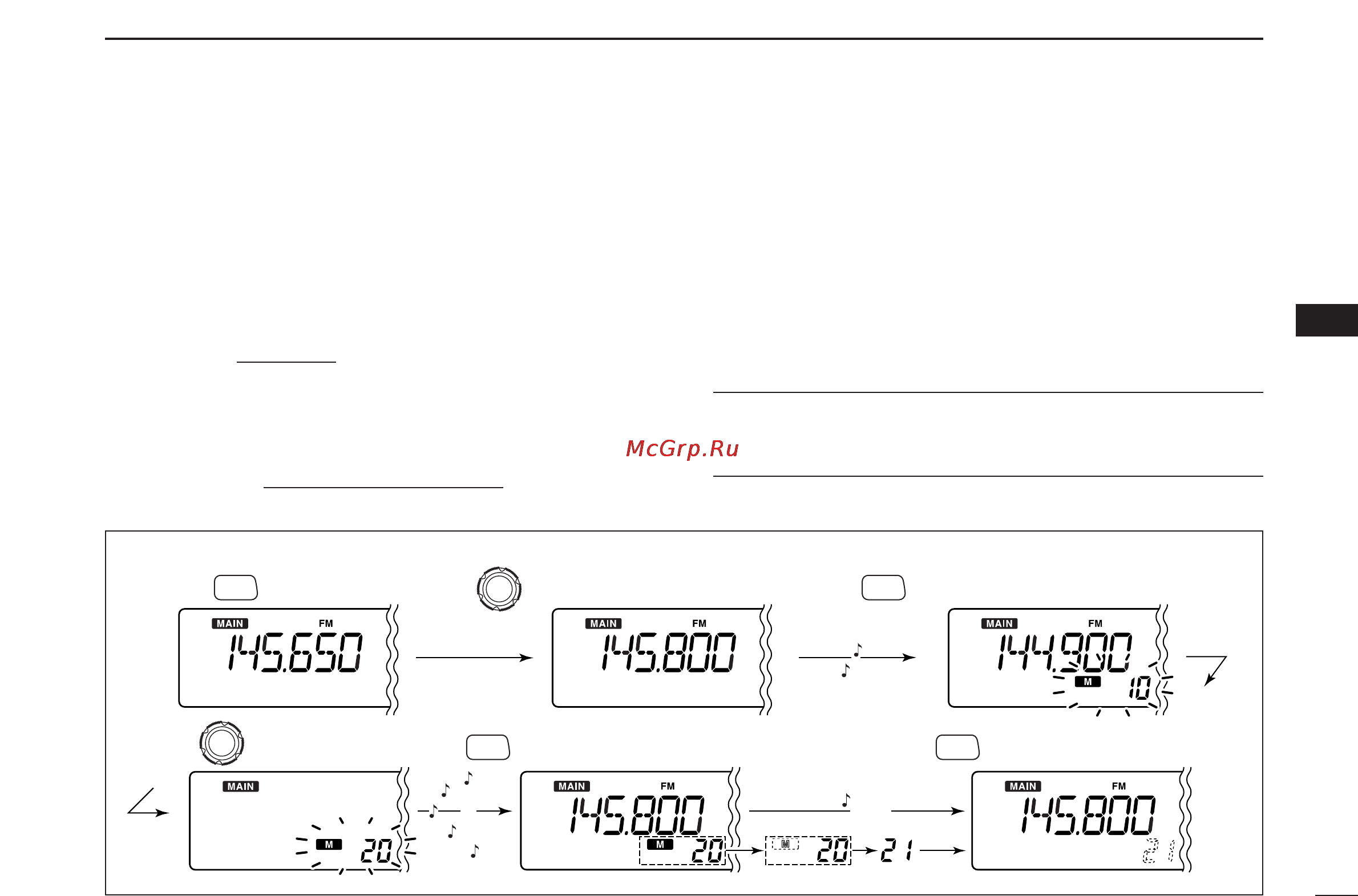 Icom IC-R2500 [31/80] Programming a memory channel