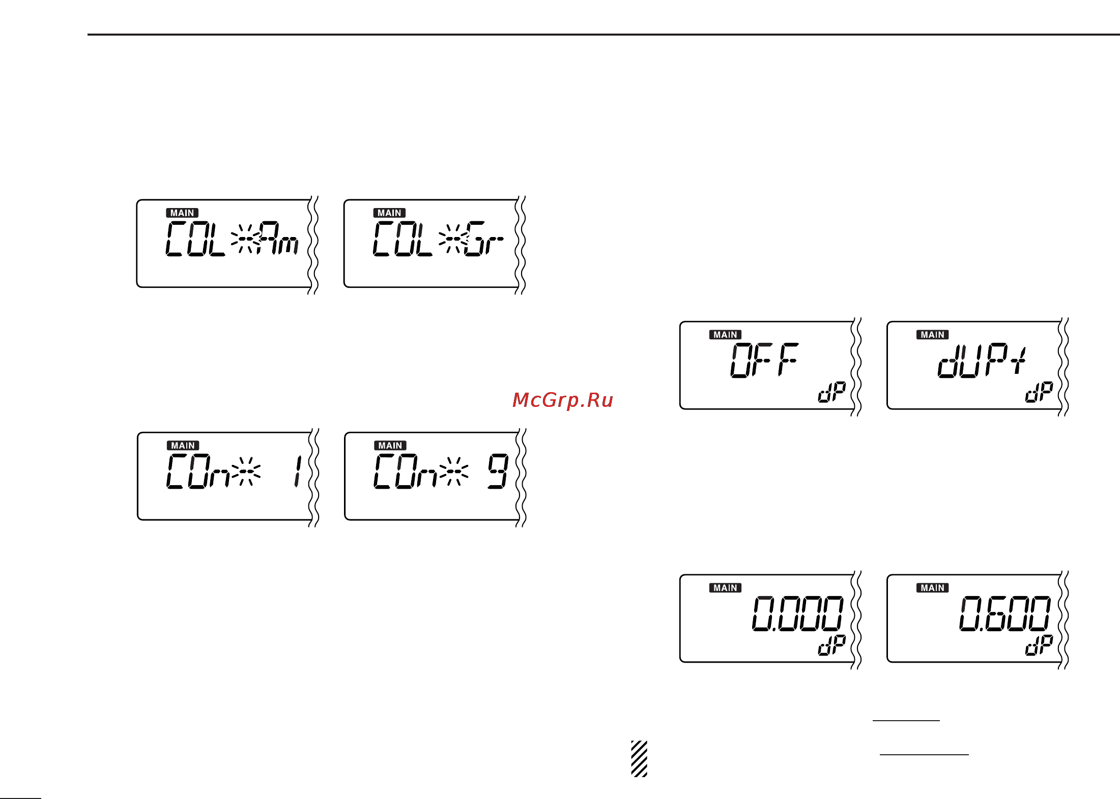 Icom IC-R2500 [60/80] Set mode