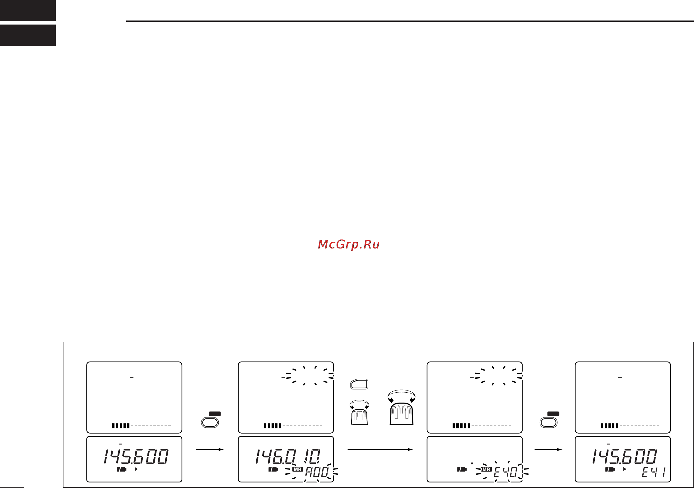 Icom IC-R3 [18/64] Memory channels