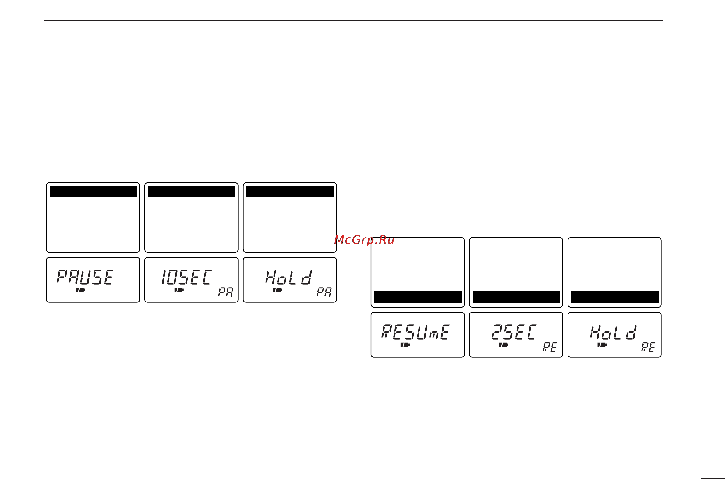 Icom IC-R3 [27/64] Scan operation
