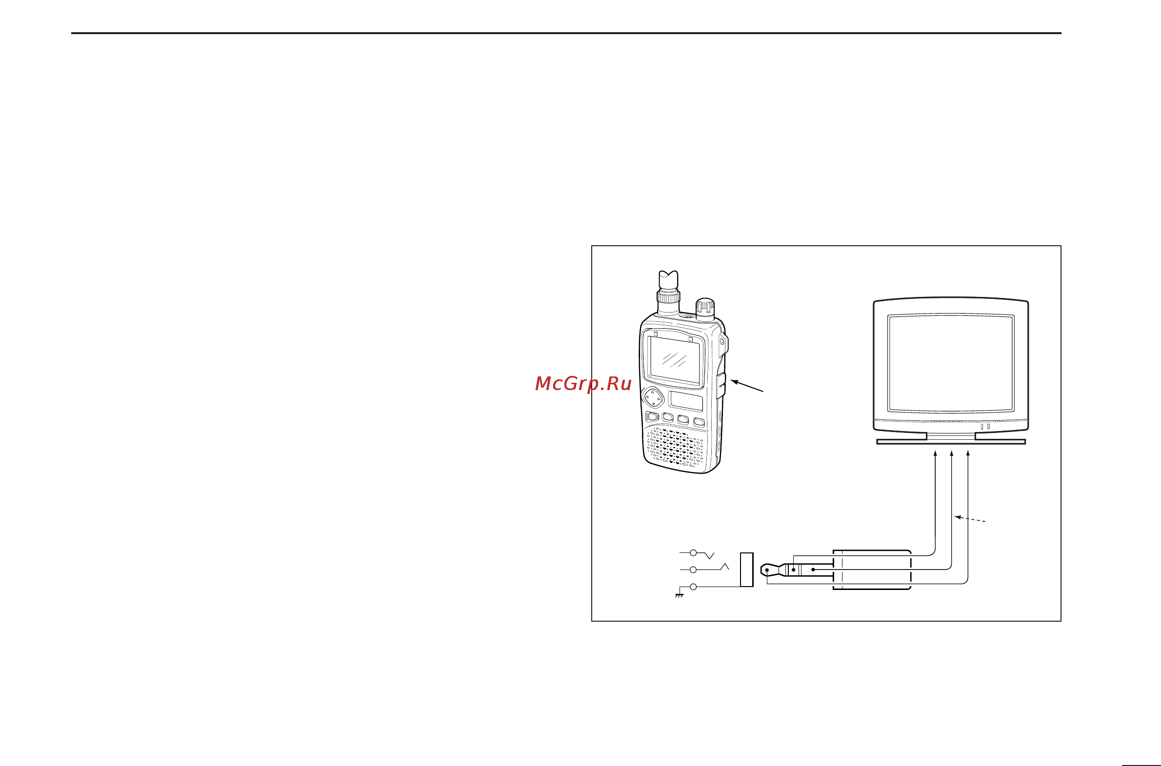Icom IC-R3 [9/64] Panel description
