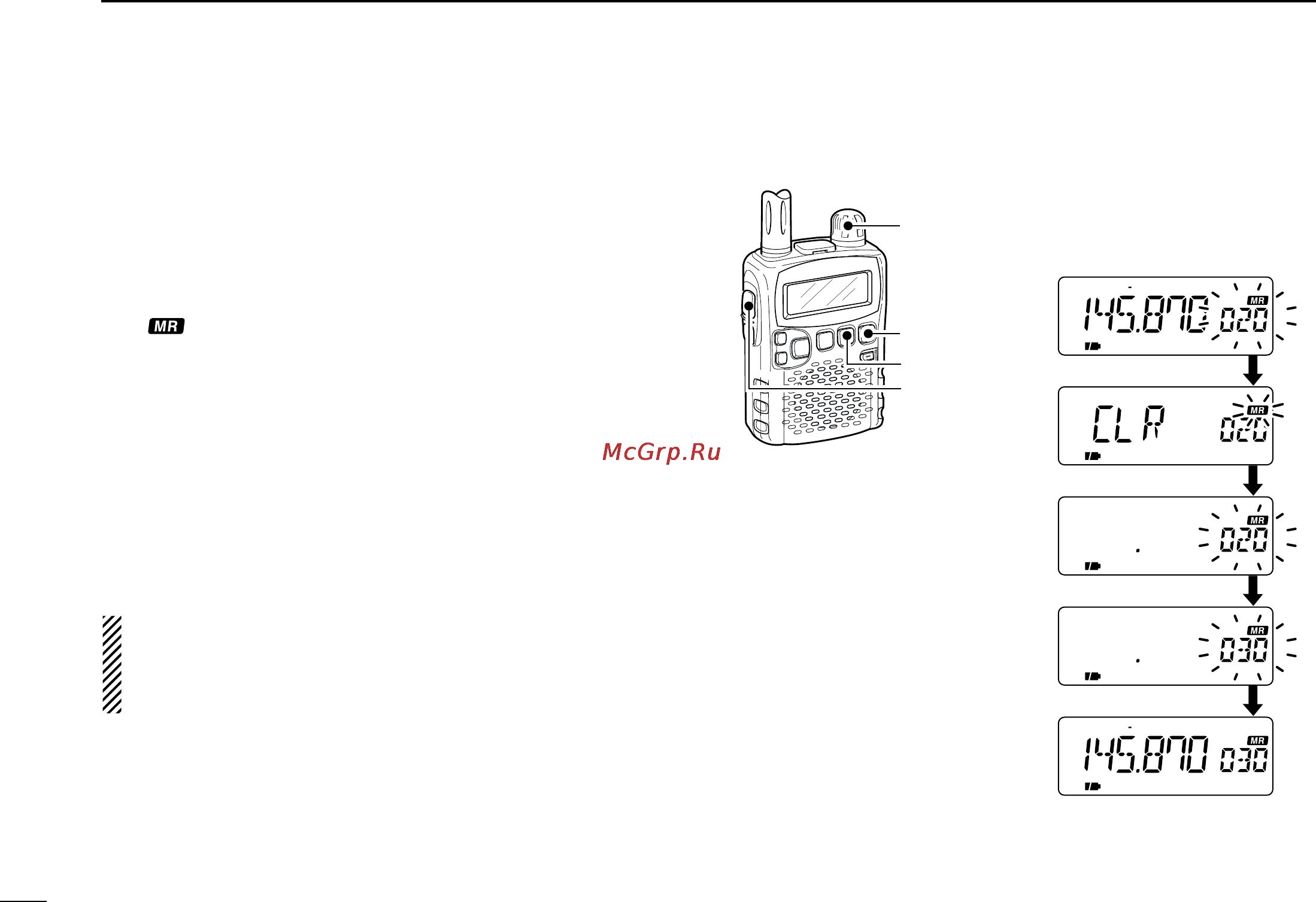 Icom IC-R5 [34/80] Transferring memory contents