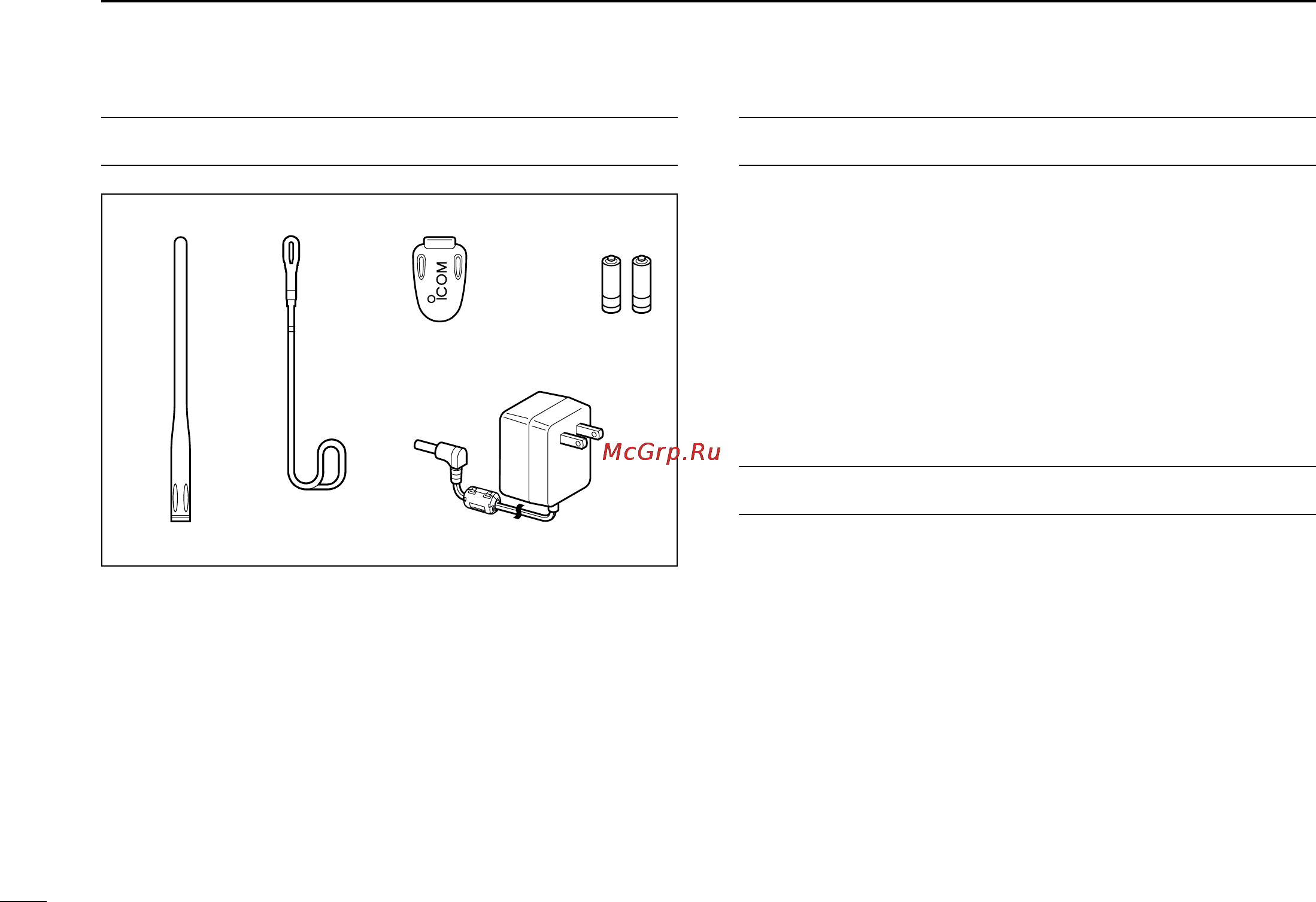 Icom IC-R5 [4/80] Operating notes