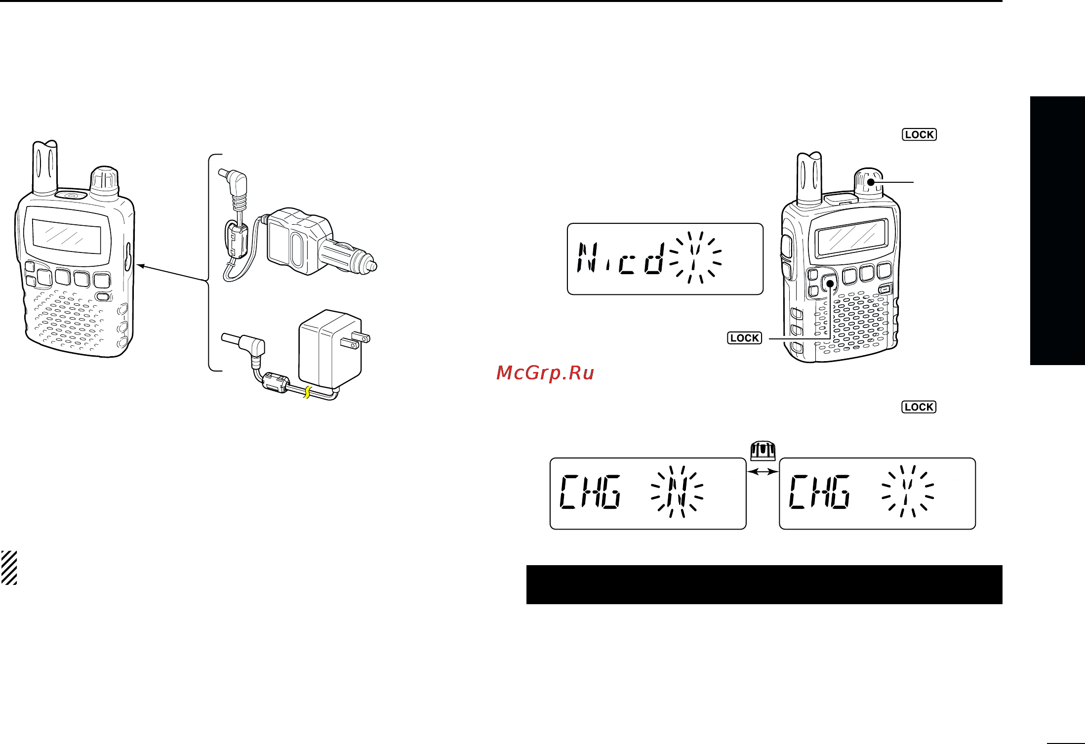 Icom IC-R5 [7/80] Quick reference guide
