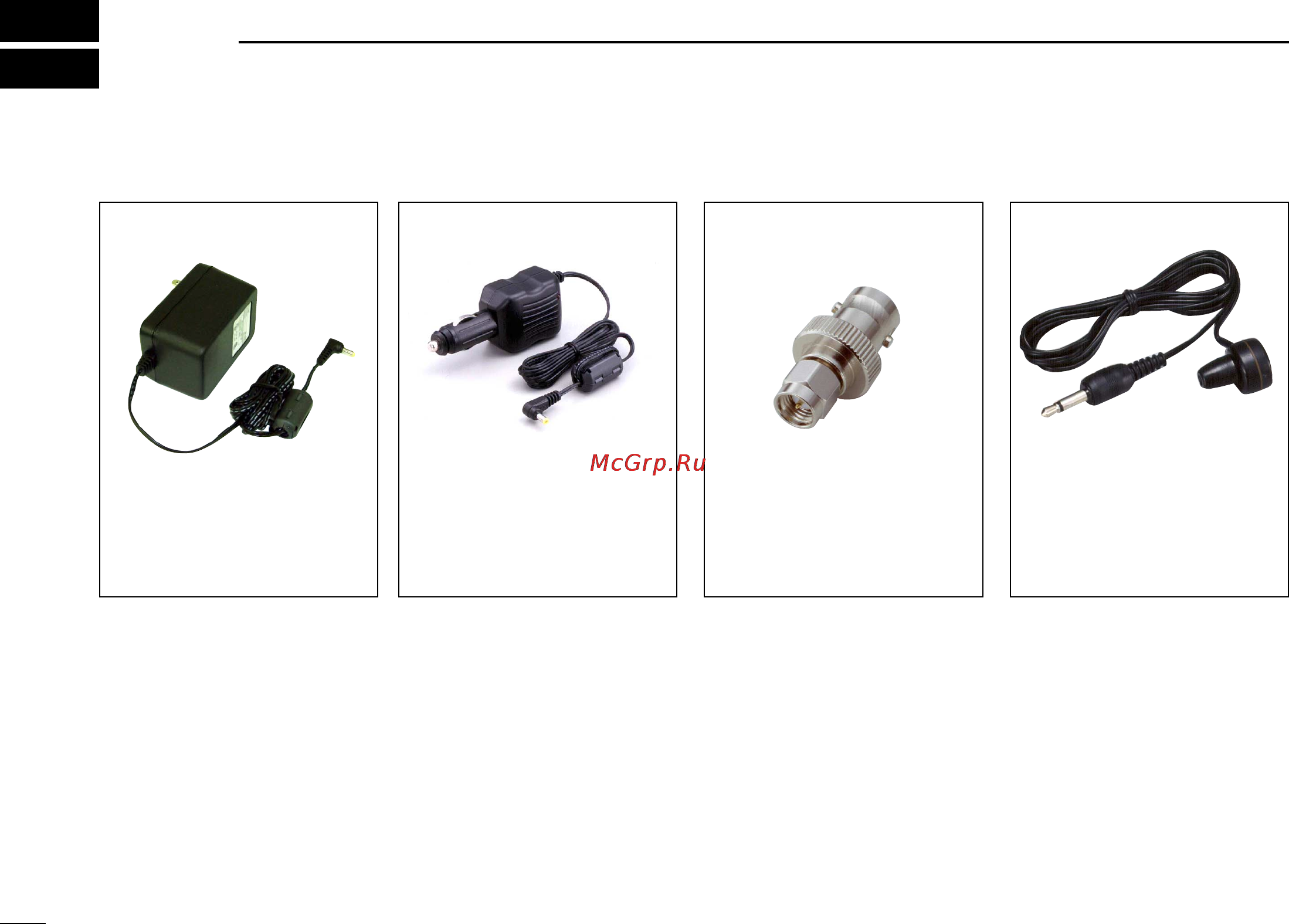 Icom IC-R5 [76/80] Options