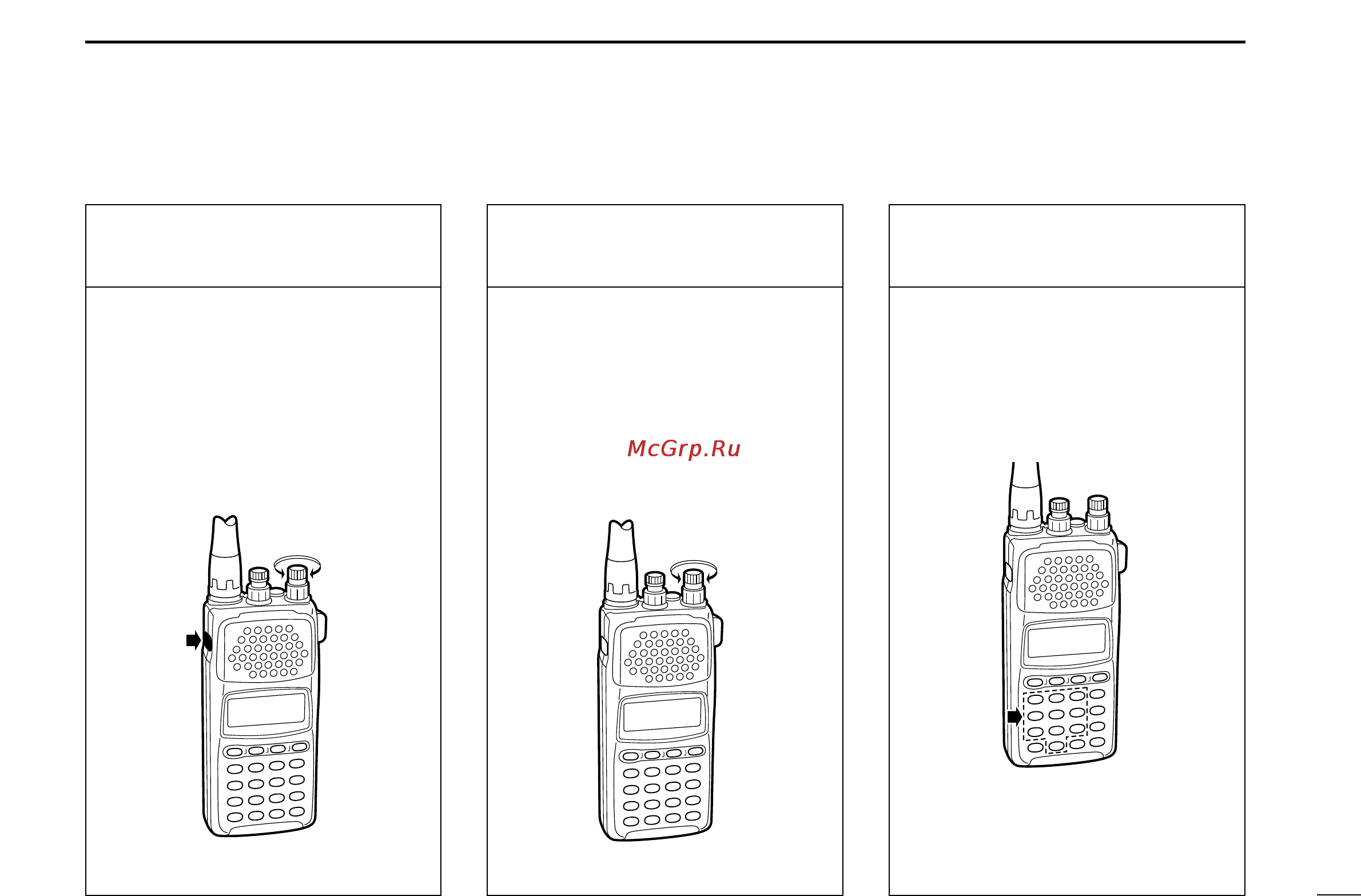 Icom IC-R10 [29/84] I selecting a bank and memory channel