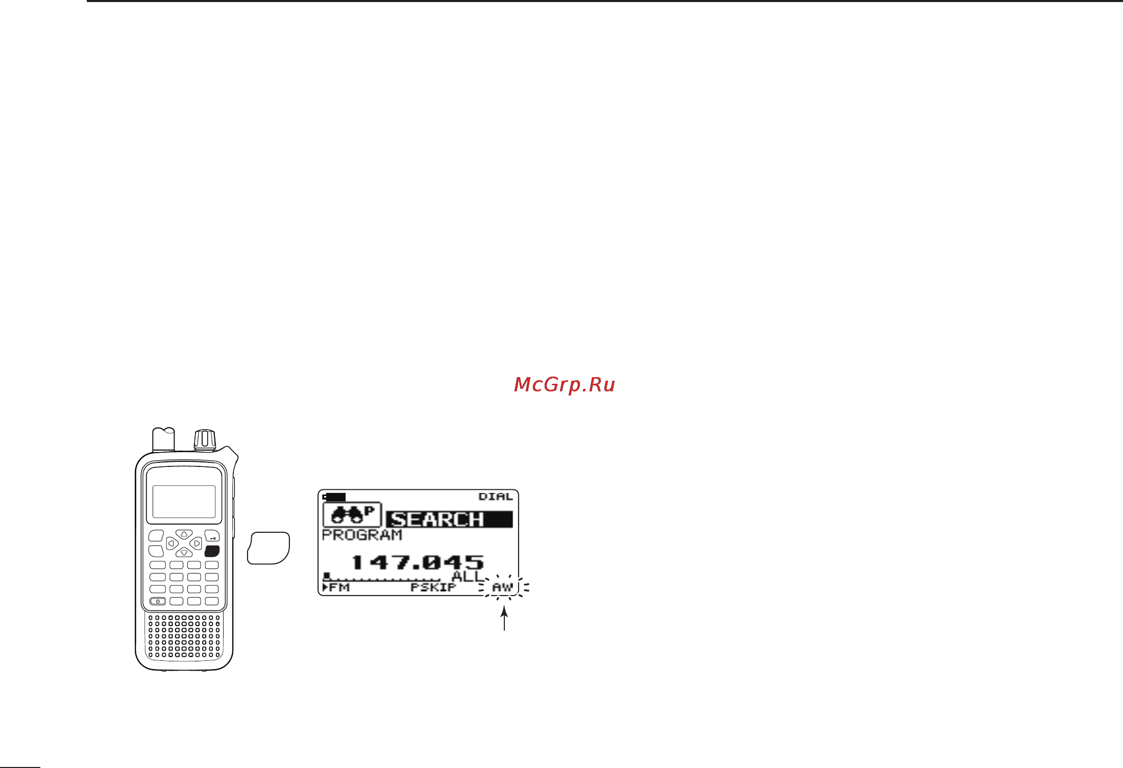 Icom IC-RX7 [42/108] Auto write search