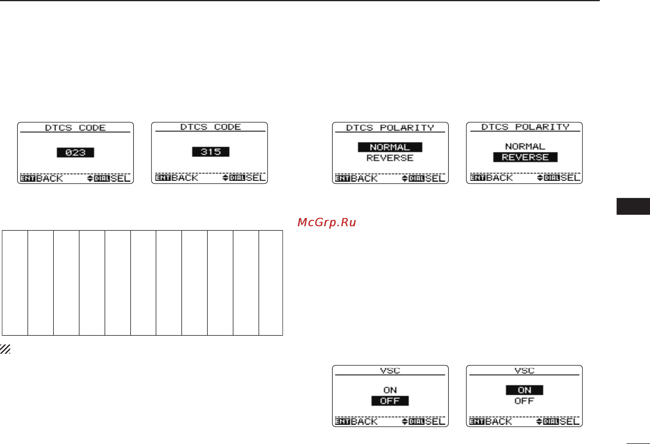 Icom IC-RX7 [73/108] 2 3 4 5 6 7 8 9 10 11 12 13 14 15 16 17 18 19